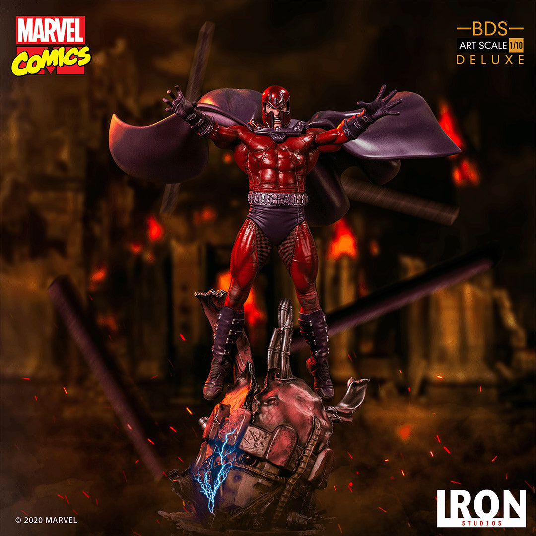 Just Announced Iron Studios - Magneto Deluxe Art Scale 1/10 - Marvel Comics Series 6