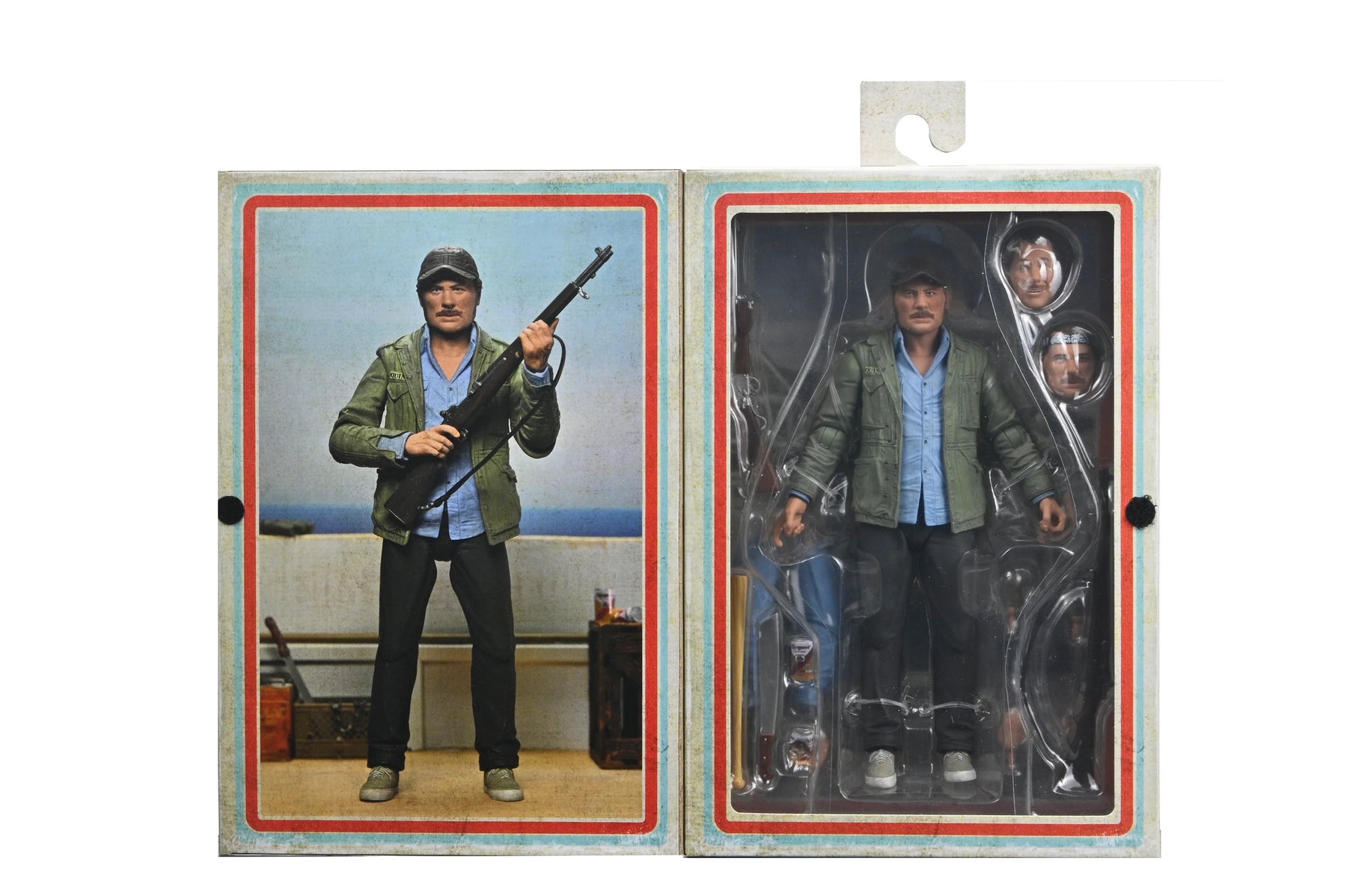 NECA - Jaws - 50th Anniversary Ultimate Sam Quint 7" Scale Action Figure