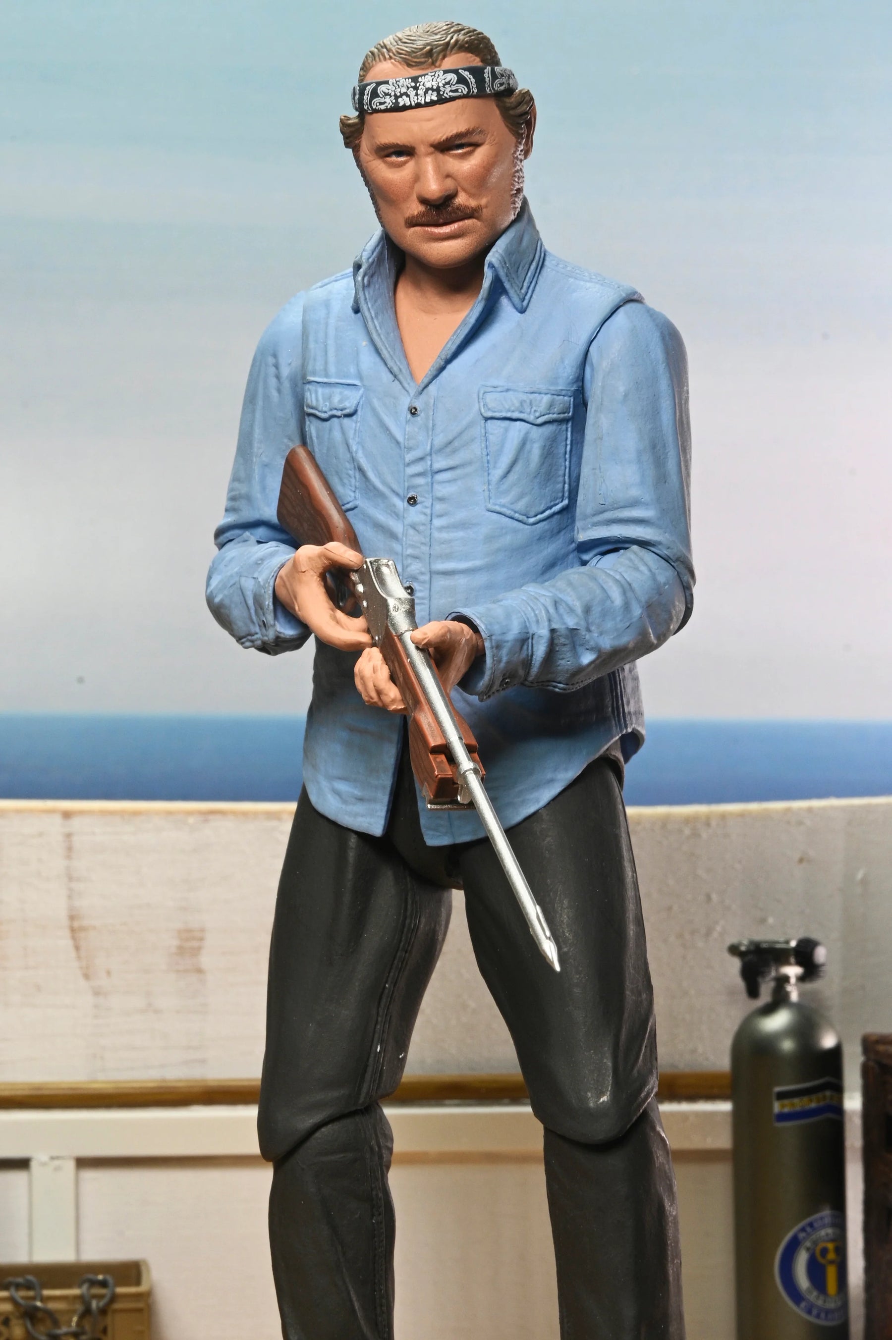NECA - Jaws - 50th Anniversary Ultimate Sam Quint 7" Scale Action Figure (Pre-Order Ships Q3 2025)
