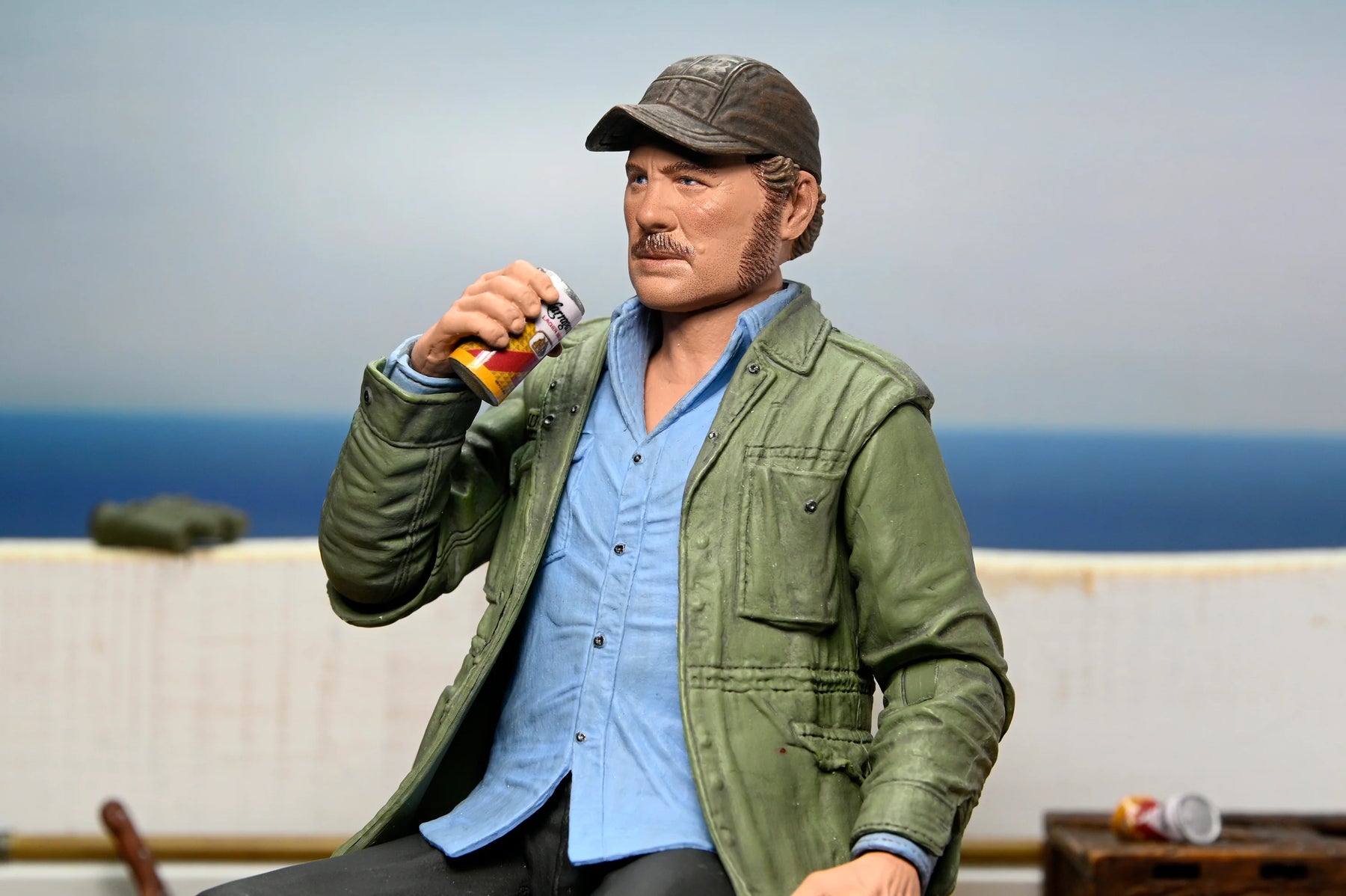 NECA - Jaws - 50th Anniversary Ultimate Sam Quint 7" Scale Action Figure (Pre-Order Ships Q3 2025)