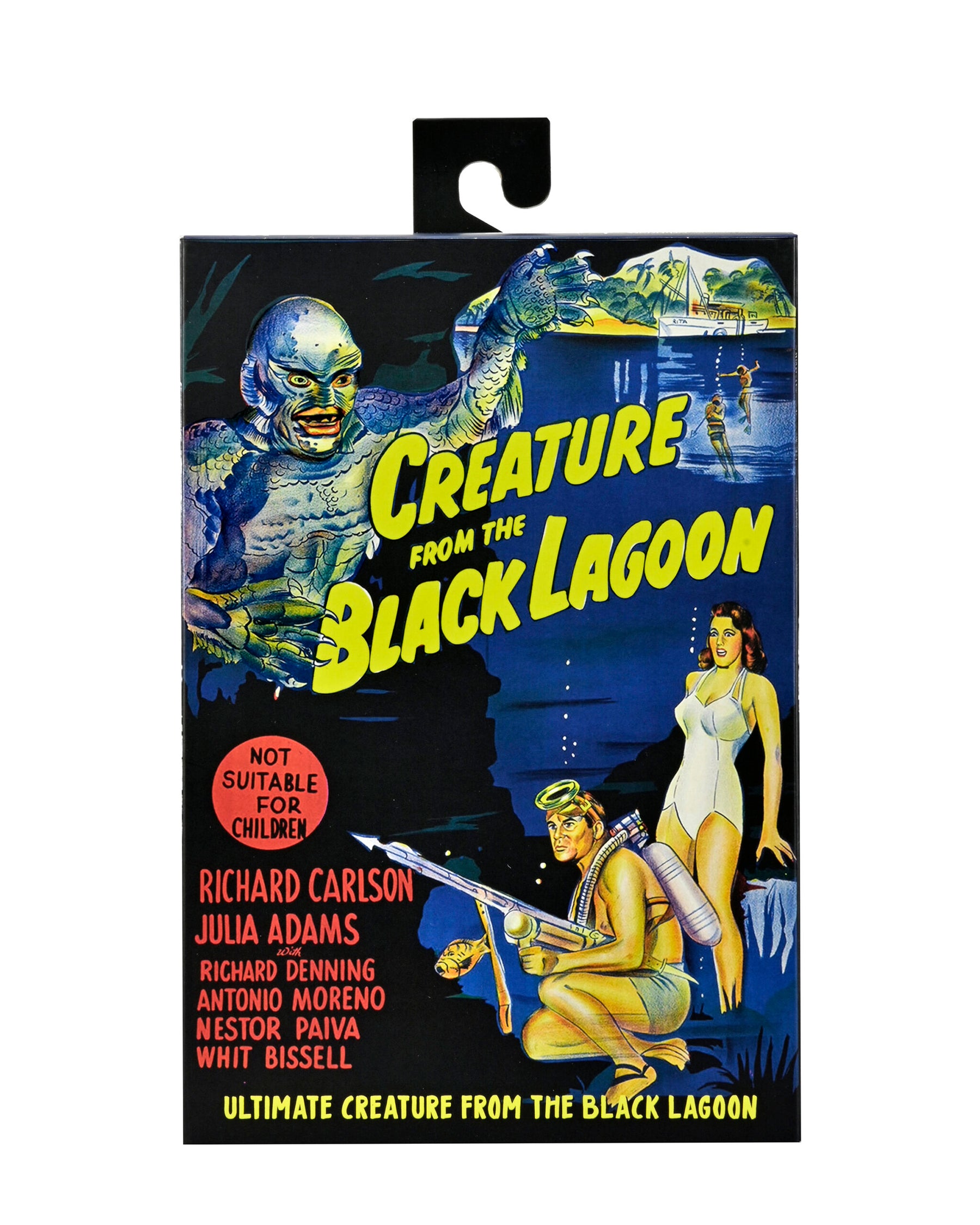 NECA Universal Monsters Ultimate Creature from the Black Lagoon (B&W) 7” Action Figure