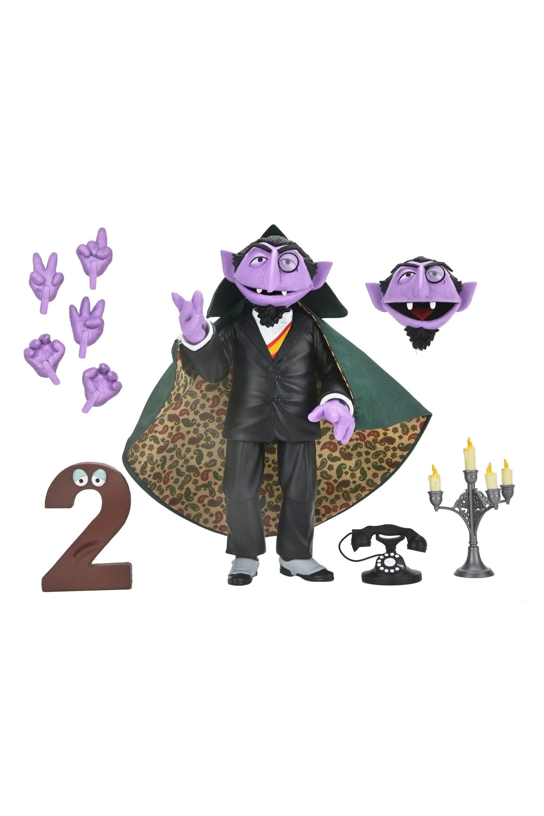NECA - Sesame Street - Ultimate The Count 7" Scale Action Figure