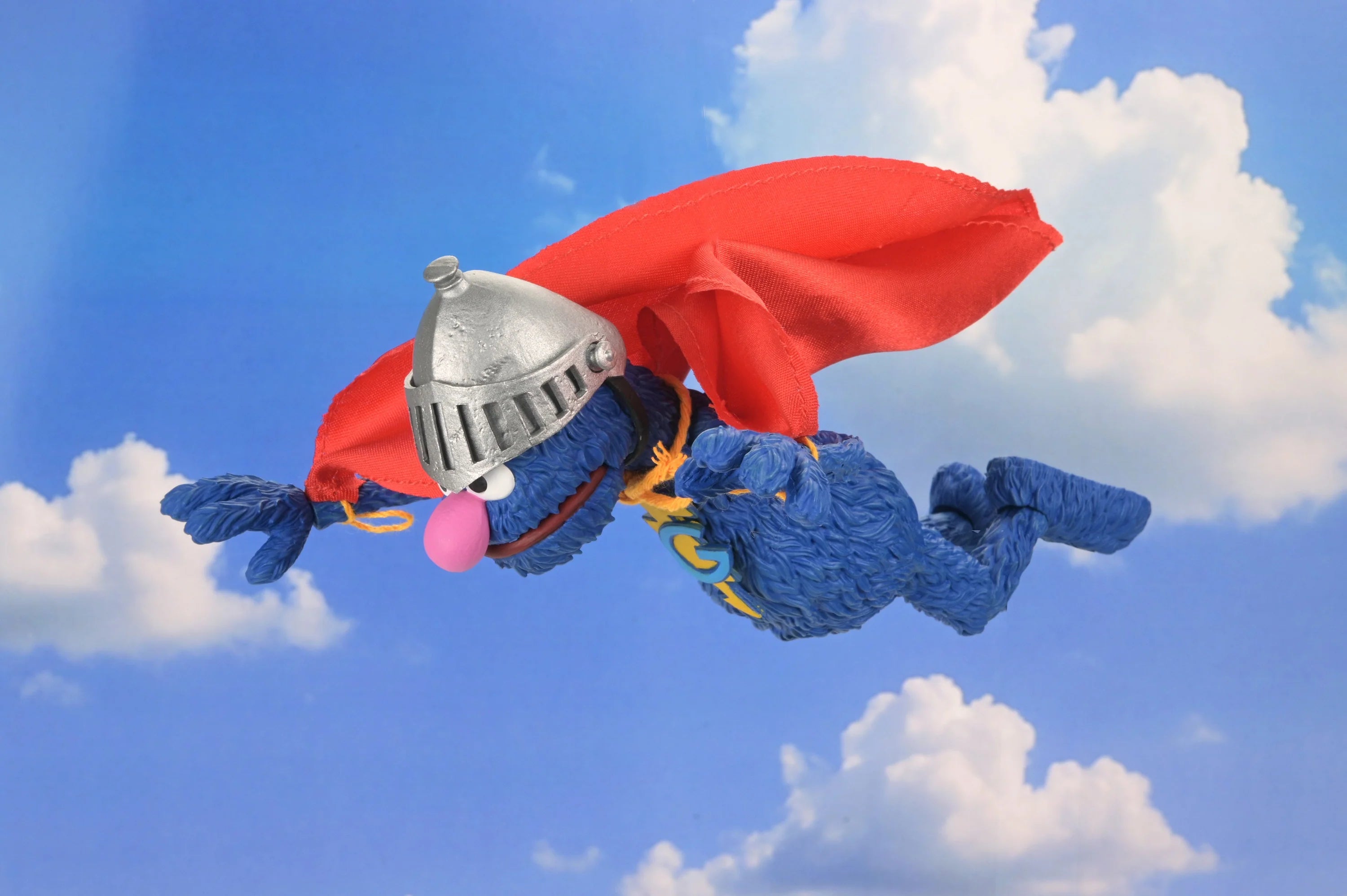 Damaged Package - NECA - Sesame Street - Ultimate Super Grover 7" Scale Action Figure