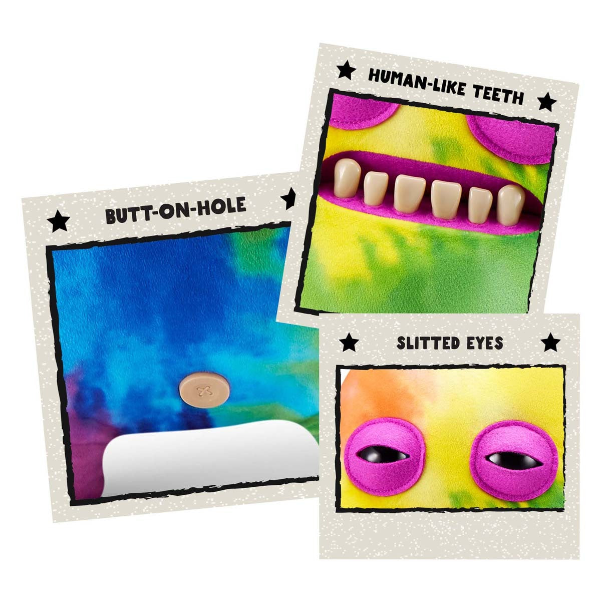 Fuggler - Bigg Fuggs - Sir Splodge A Lot (Tie-Dye) - 18" Plush Figure