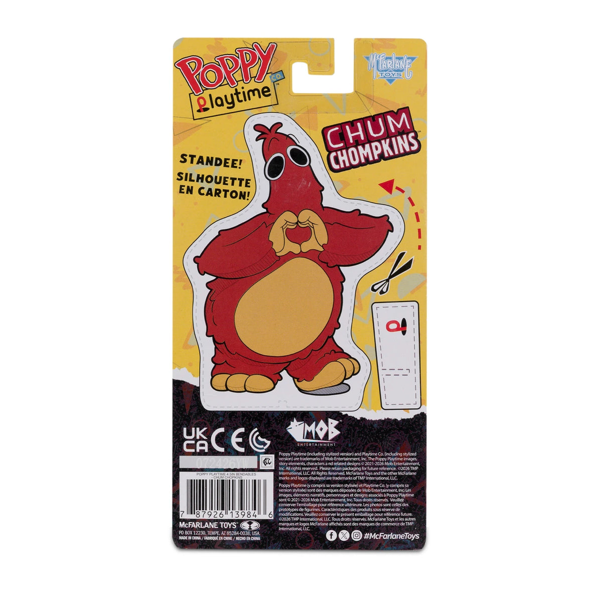 McFarlane - Poppy Playtime - Nightmare Chum Chompkins 4.5-Inch Bendable Figure