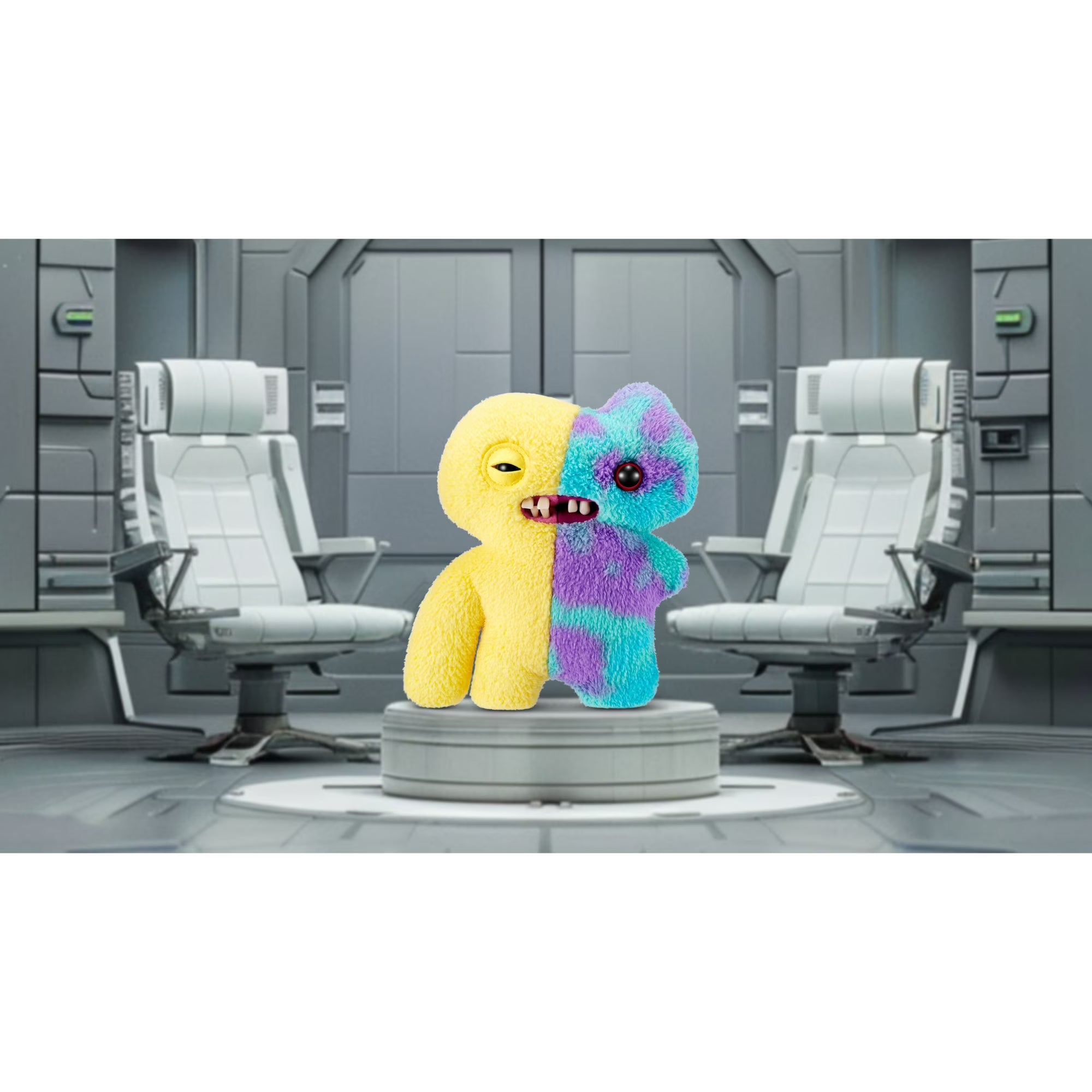 Fuggler Misfit Monsters Squidgetooth Mcgoo 9-Inch Plush Figure