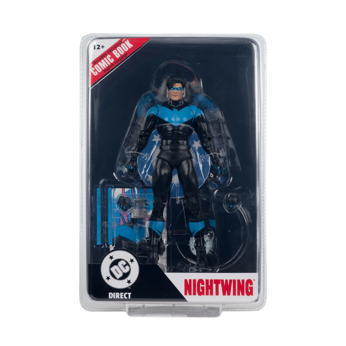 McFarlane - DC Page Punchers: Nightwing #81 - Nightwing 7" Figure with Comic