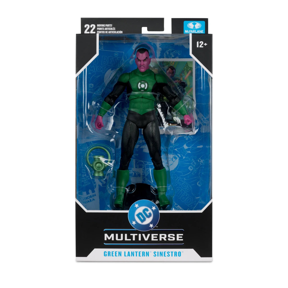 McFarlane DC Multiverse - Green Lantern Sinestro (Green Lantern Corps 1) 7" Action Figure