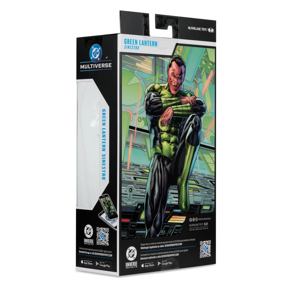 McFarlane DC Multiverse - Green Lantern Sinestro (Green Lantern Corps 1) 7" Action Figure