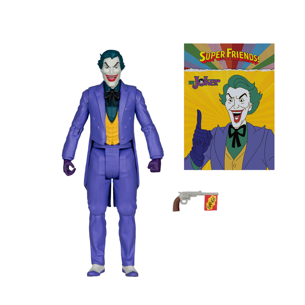 McFarlane - DC Retro: Super Friends - The Joker 6" Action Figure