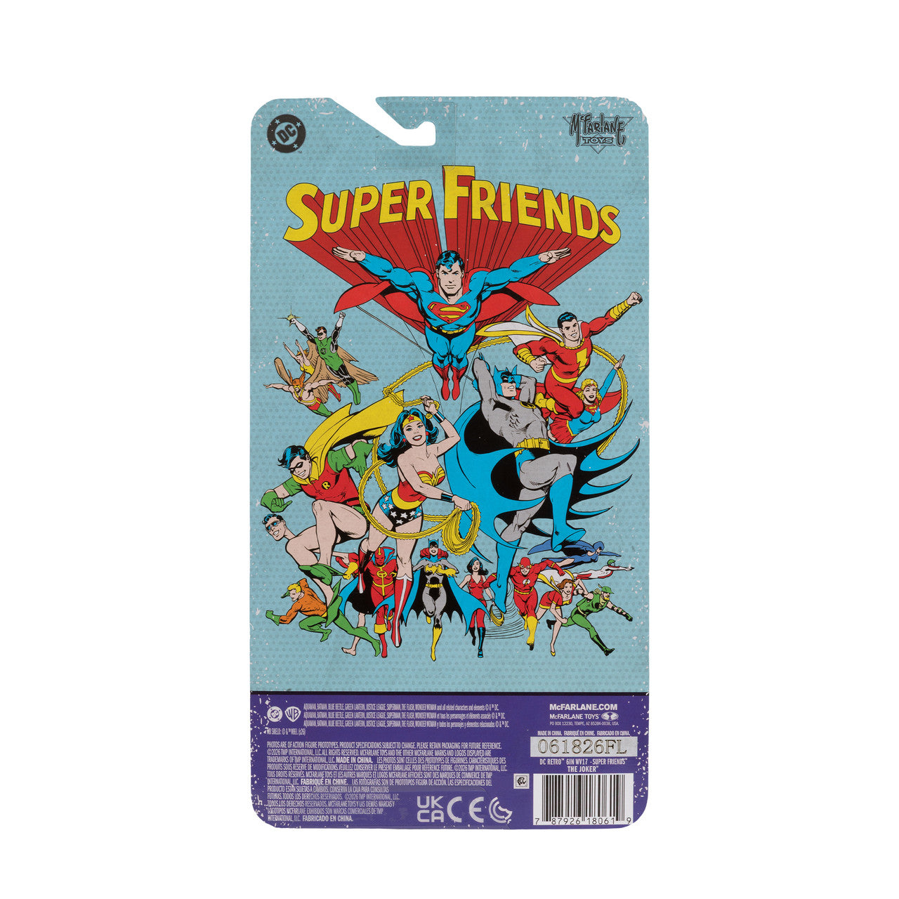 McFarlane - DC Retro: Super Friends - The Joker 6" Action Figure