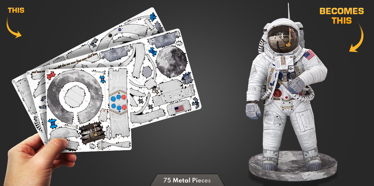 Metal Earth - Premium Series - Apollo 11: Astronaut Model Kit