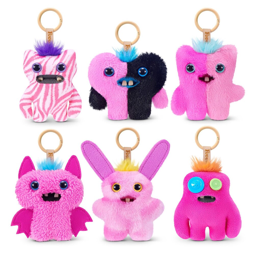 Fuggler - Baby Pinkles - Hearty McFarty 3.5-Inch Plush Keyring