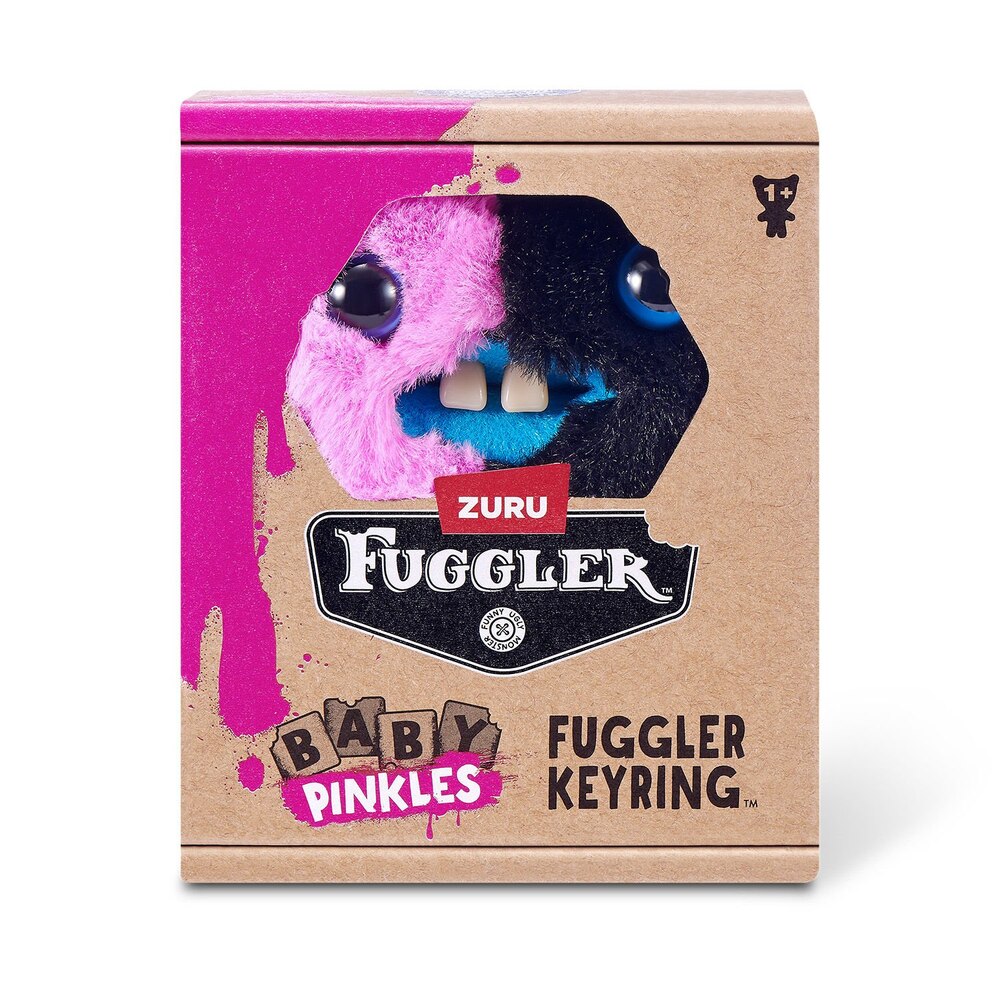 Fuggler - Baby Pinkles - Hearty McFarty 3.5-Inch Plush Keyring