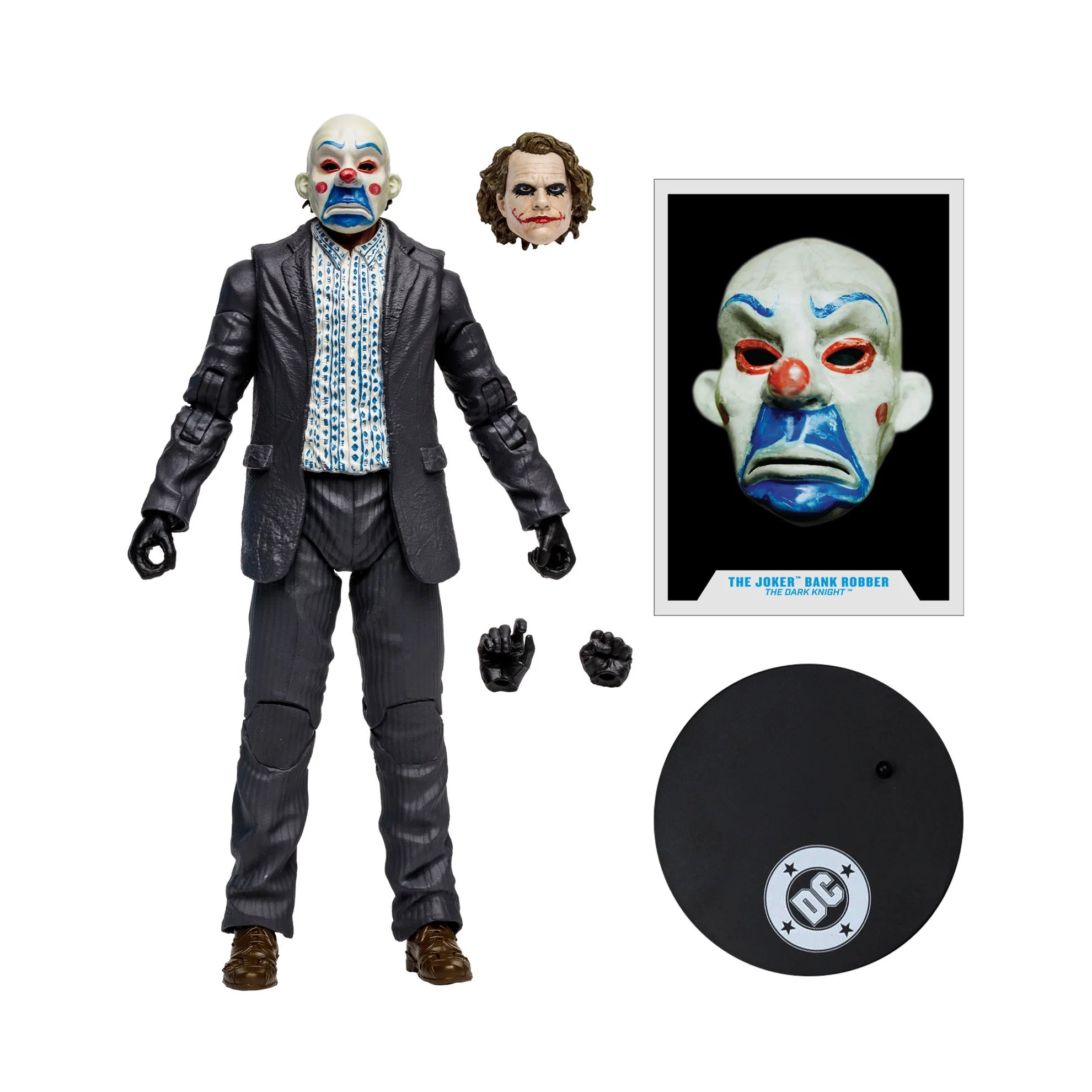 MCFARLANE VAULT COLLECTION - DC MULTIVERSE - THE JOKER (BANK ROBBER) (THE DARK KNIGHT) 7" ACTION FIGURE (Pre-Order Ships September 2026)