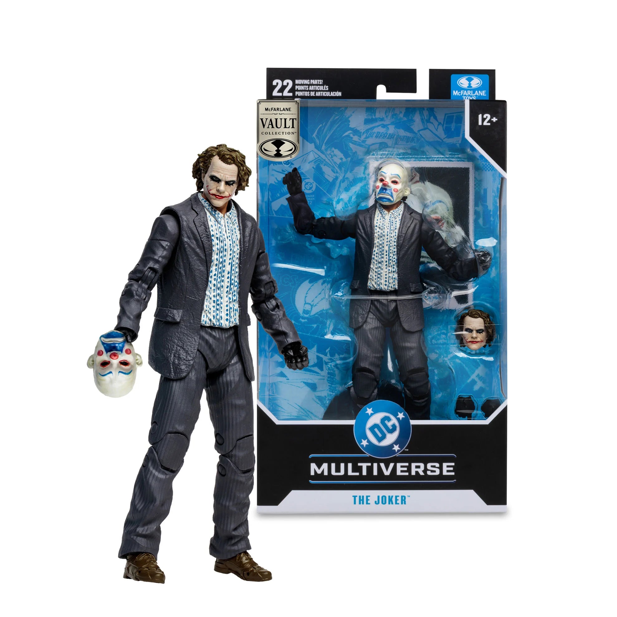 MCFARLANE VAULT COLLECTION - DC MULTIVERSE - THE JOKER (BANK ROBBER) (THE DARK KNIGHT) 7" ACTION FIGURE (Pre-Order Ships September 2026)