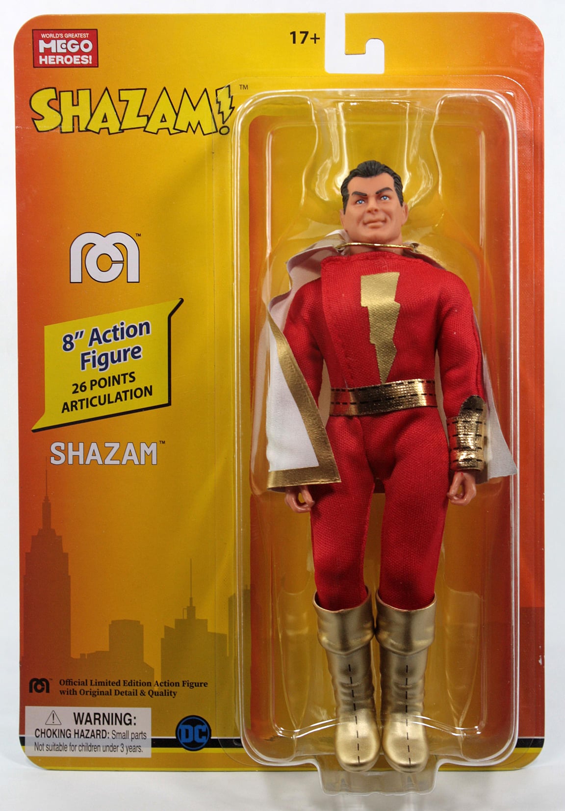 Damaged Package Mego Topps X - DC - Shazam 8" Action Figure
