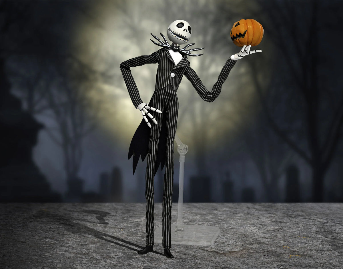 NECA - Nightmare Before Christmas - Jack Skellington with Pumpkin Articulated Figure