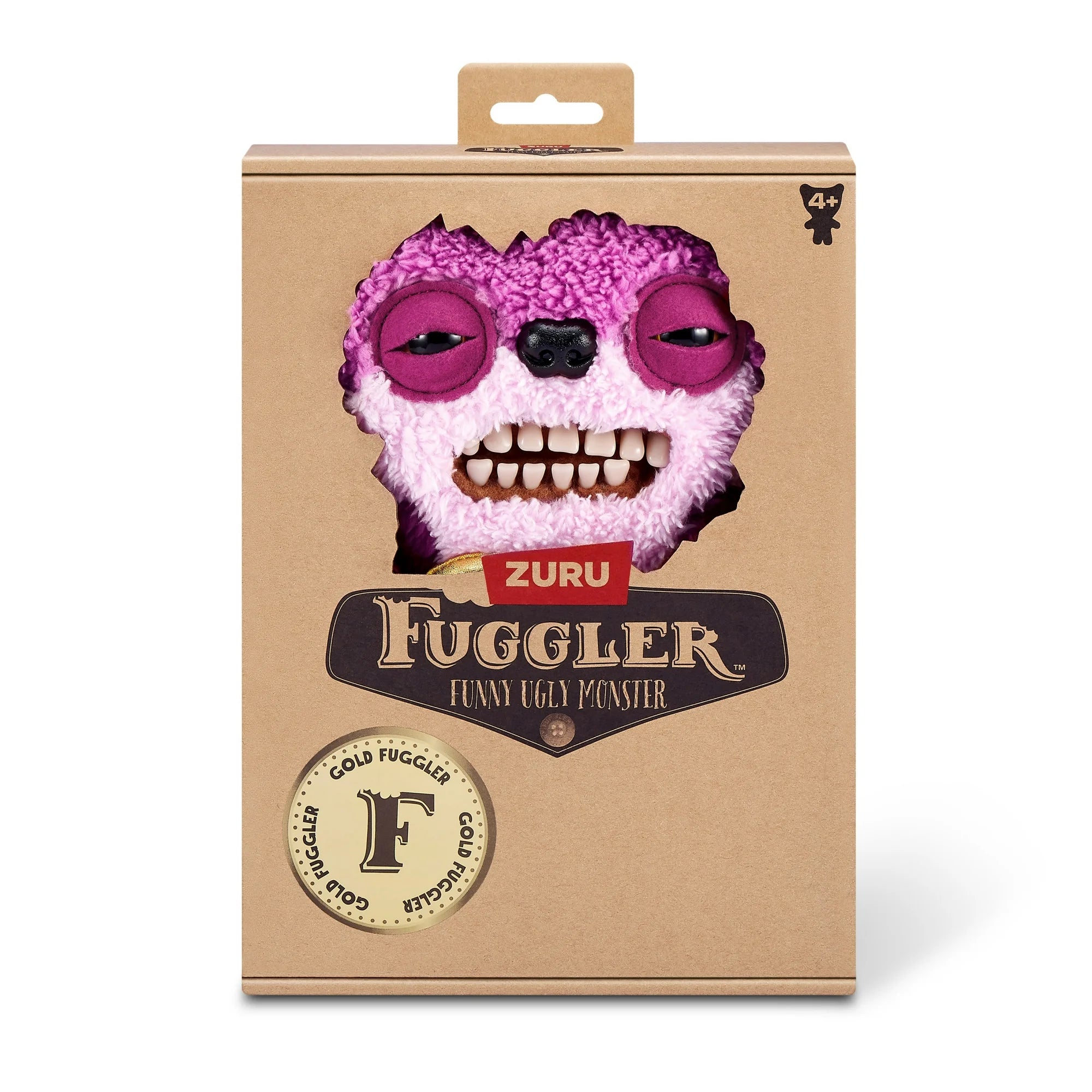 Fuggler -Gold Fuggs - Teddy Bear Nightmare - 9" Plush Figure
