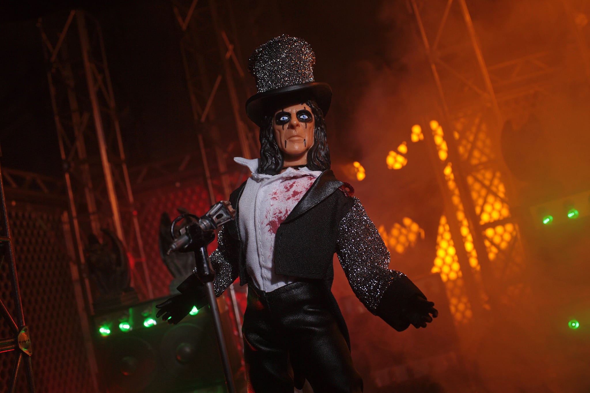 Mego Music Wave 18 - Alice Cooper - "Welcome to My Nightmare" 8" Action Figure (Re-Release of Wave 17 Version)