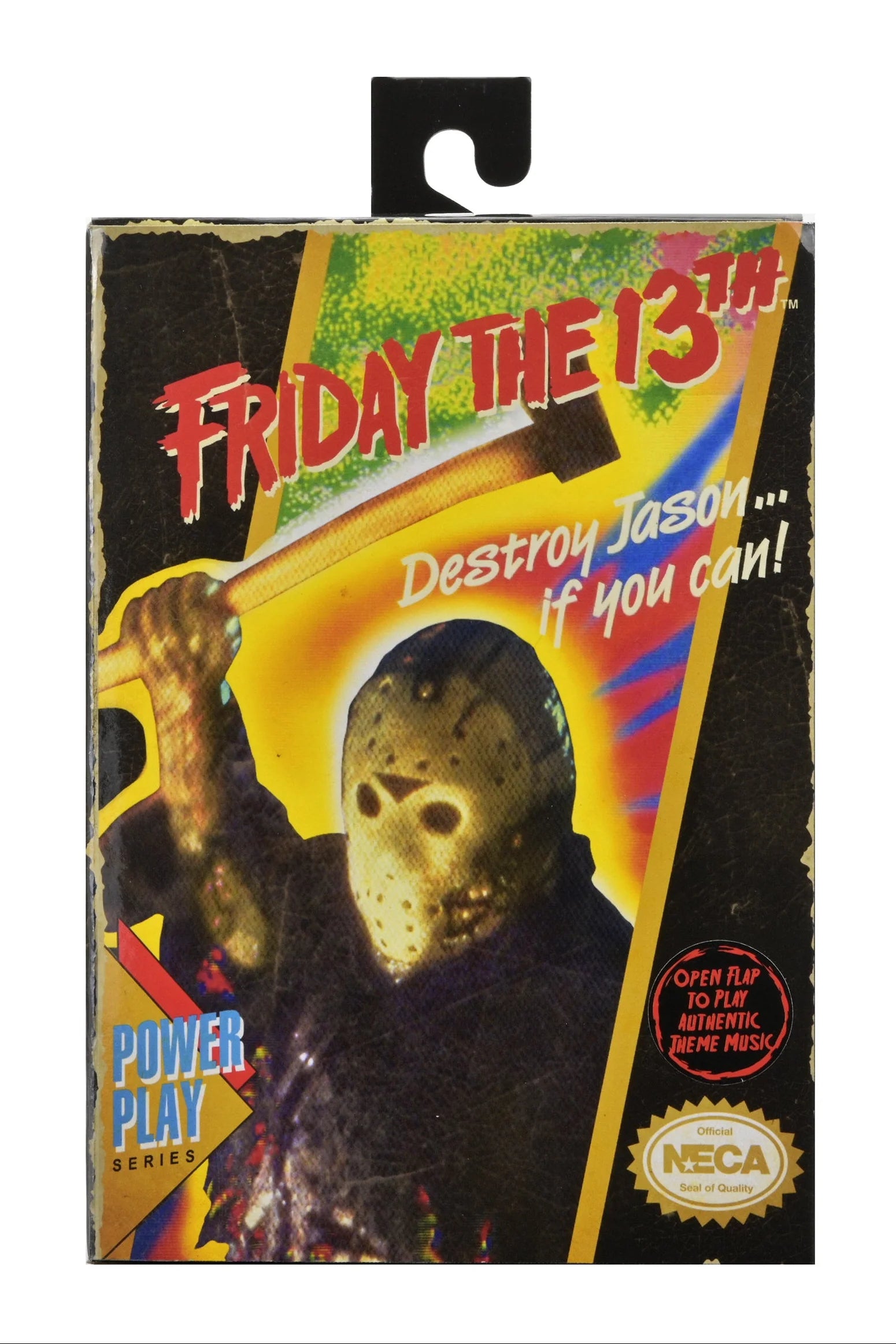 NECA - Friday the 13th - Classic Video Game Jason 7" Scale Action Figure with Theme Music Packaging (Pre-Order Ships April 2026)