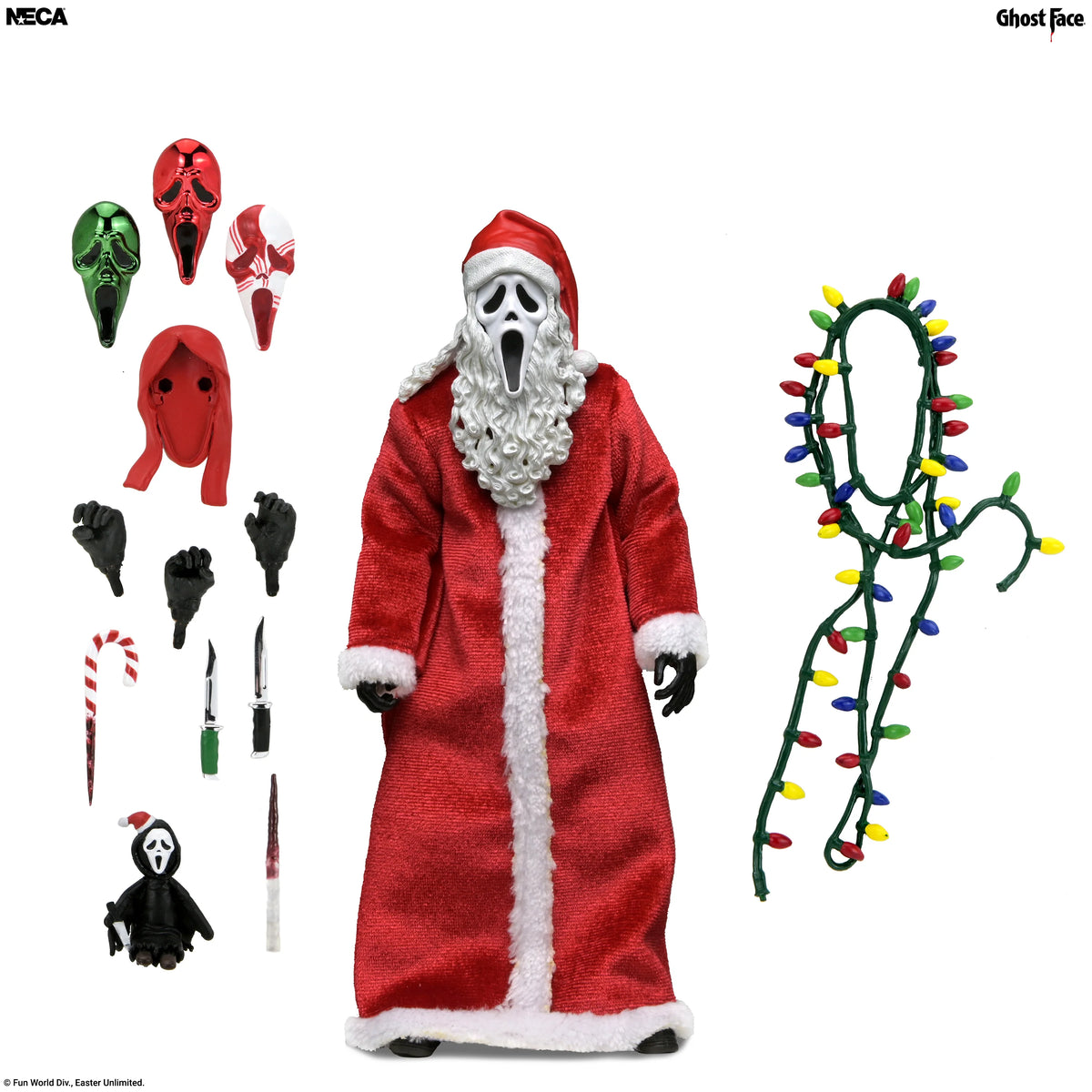NECA - Ghost Face - Ultimate Santa's Slay Ghost Face 7" Scale Action Figure