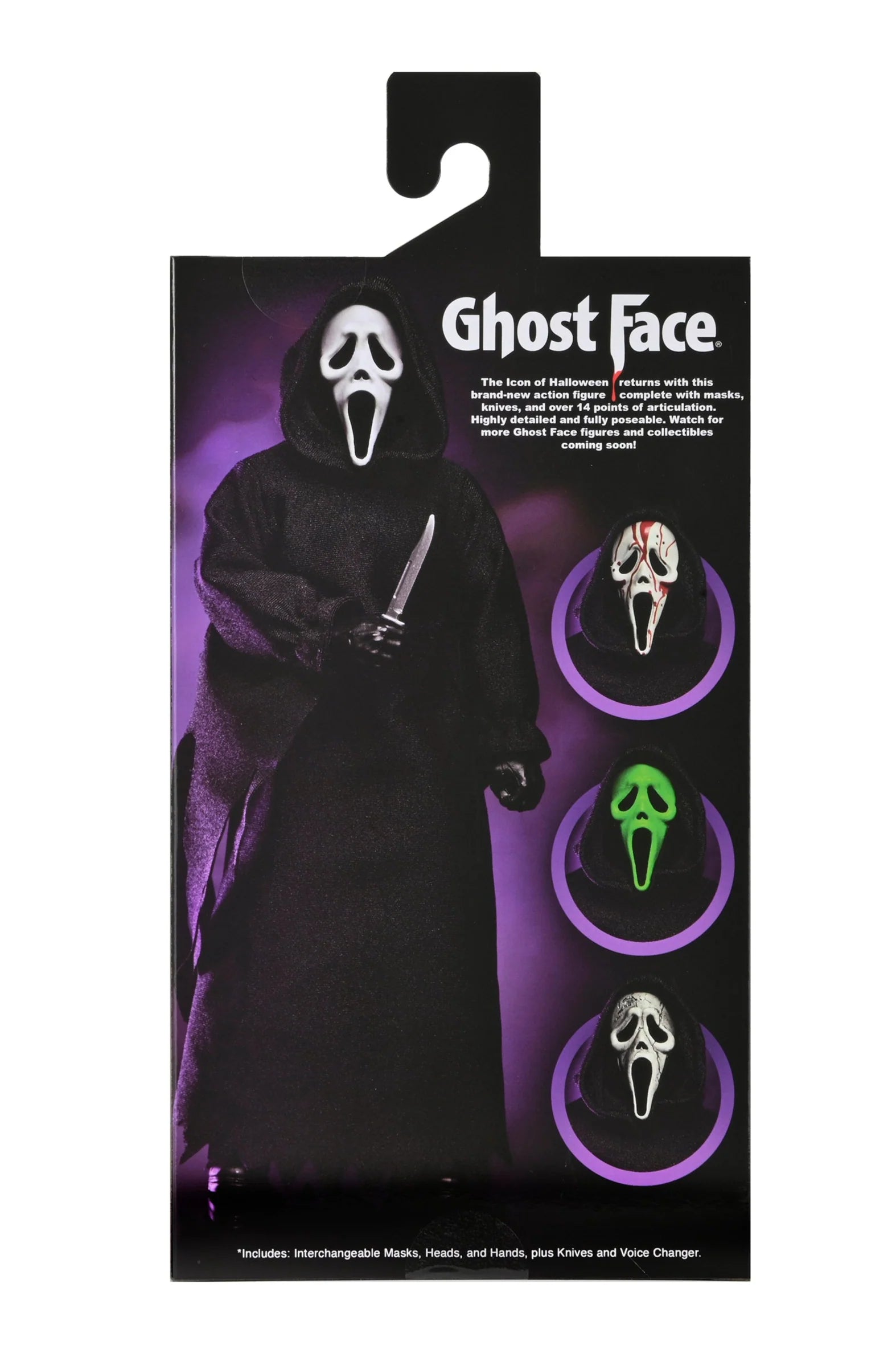 NECA - Scream - Ghostface (Updated Version) 8" Clothed Action Figure (Pre-Order Ships October 2025)