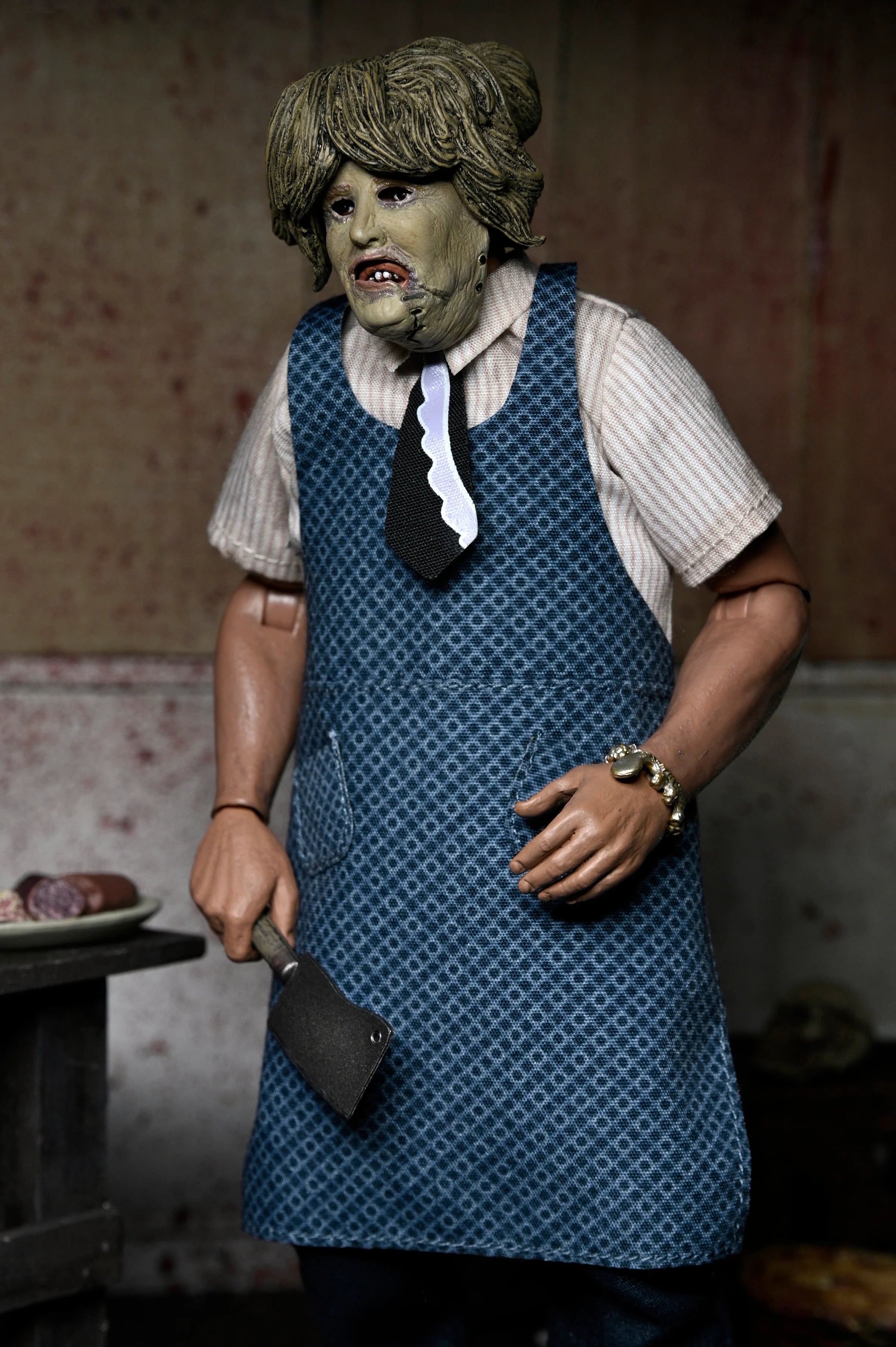 NECA - Texas Chainsaw Massacre - Leatherface With Old Lady Mask 8" Clothed Action Figure (Pre-Order Ships April 2026)