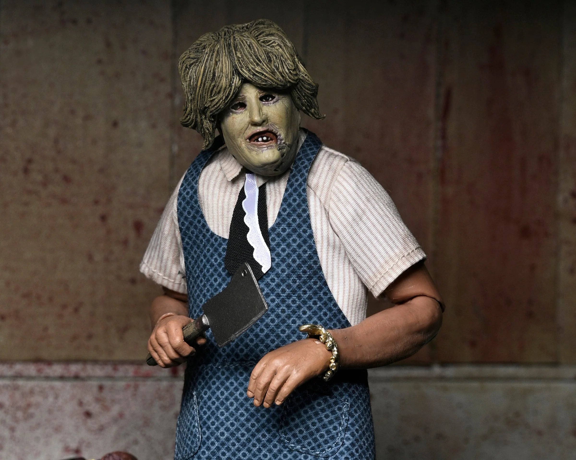 NECA - Texas Chainsaw Massacre - Leatherface With Old Lady Mask 8" Clothed Action Figure (Pre-Order Ships April 2026)