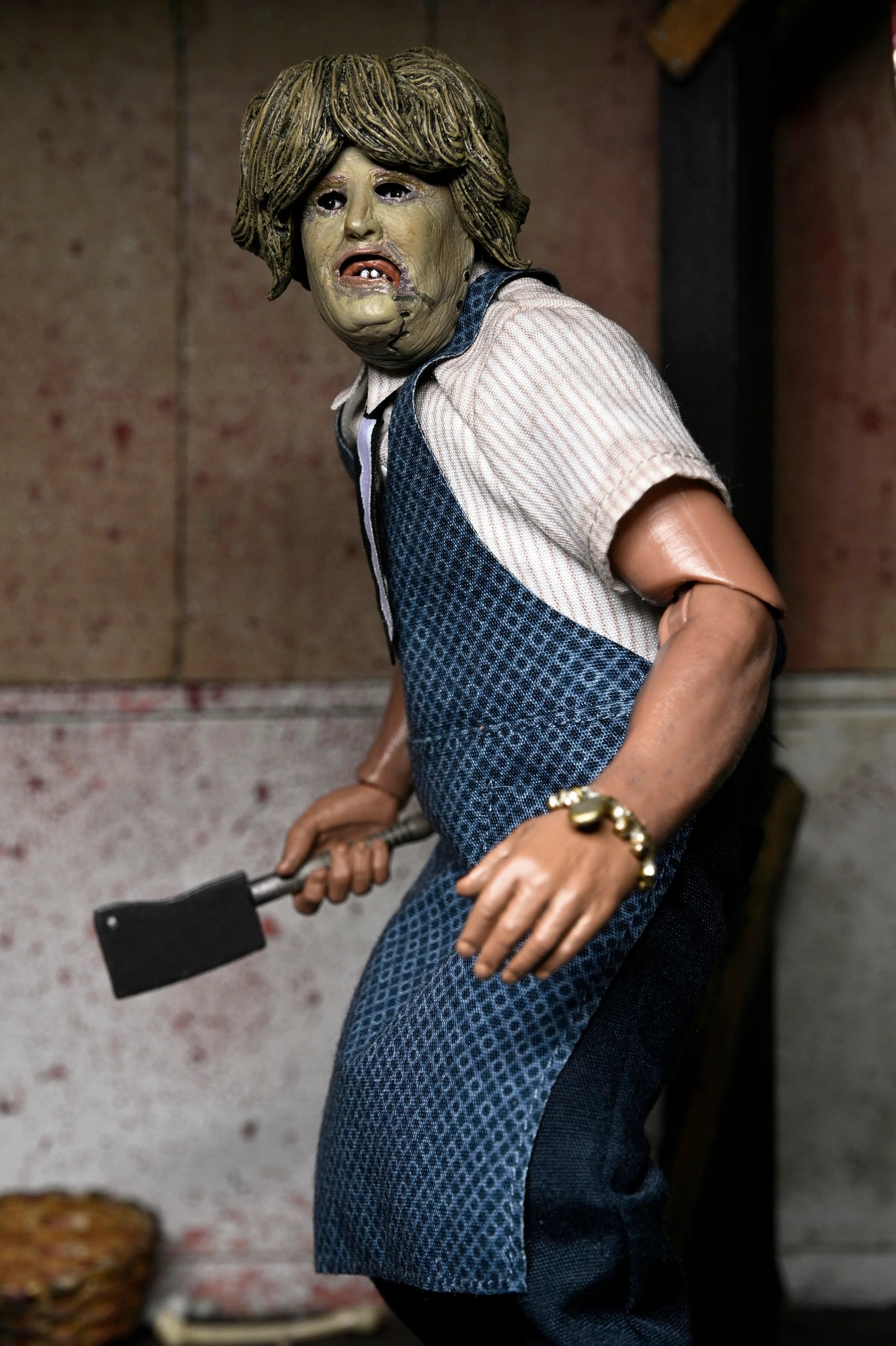 NECA - Texas Chainsaw Massacre - Leatherface With Old Lady Mask 8" Clothed Action Figure (Pre-Order Ships April 2026)