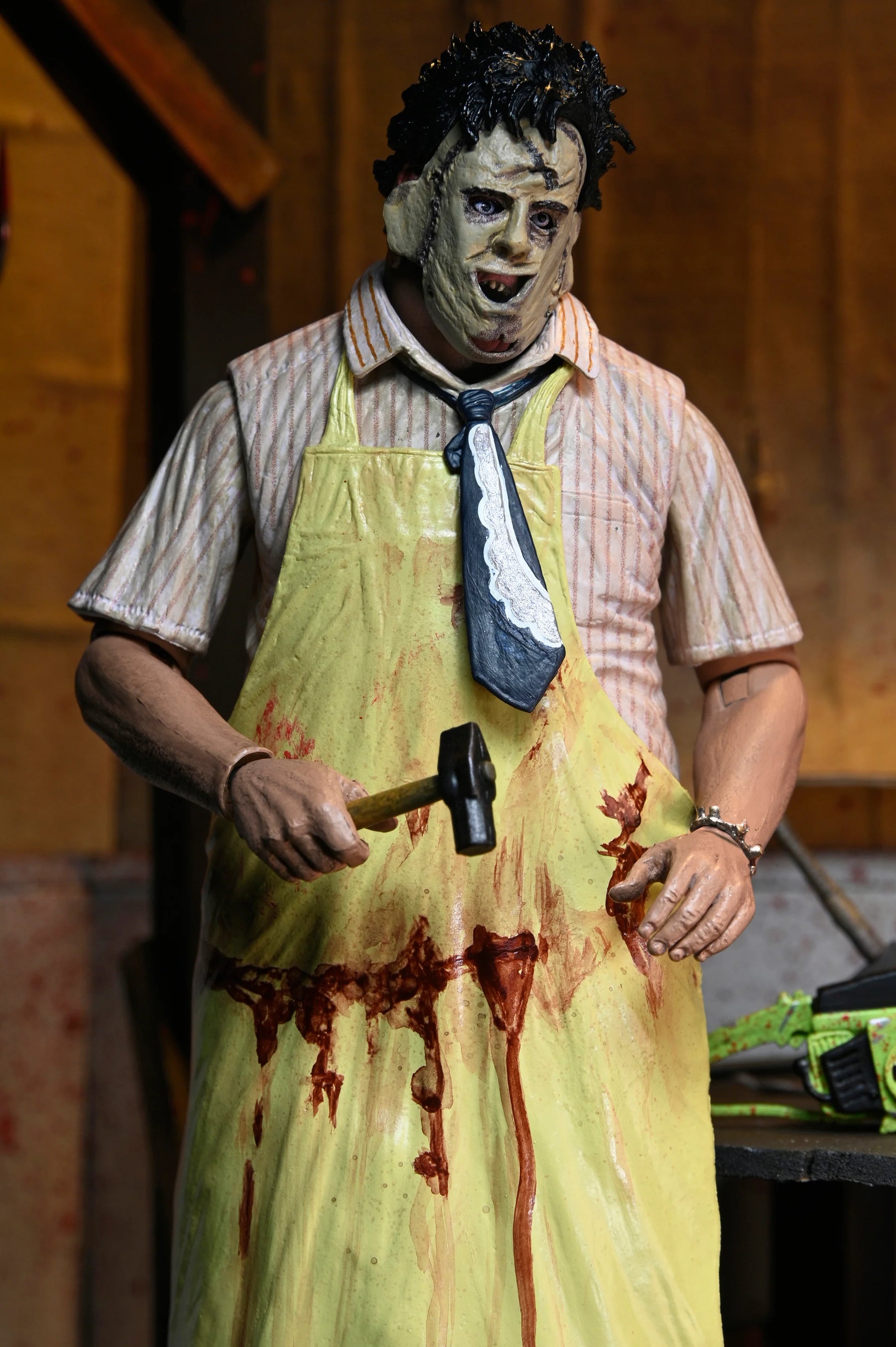 NECA - Texas Chainsaw Massacre - 50th Anniversary Ultimate Leatherface 7" Scale Action Figure (Pre-Order Ships April 2025)