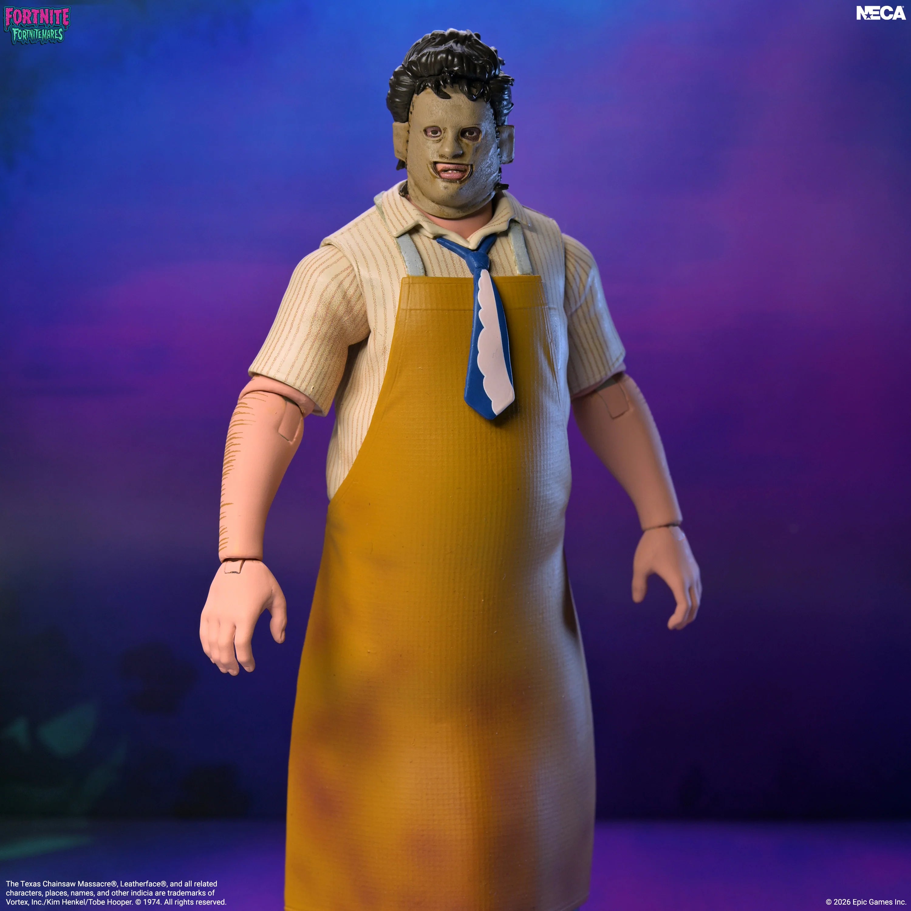 NECA - Fortnite x Texas Chainsaw Massacre - Fortnitemares Leatherface 7" Scale Action Figure (Pre-Order Ships October 2026)