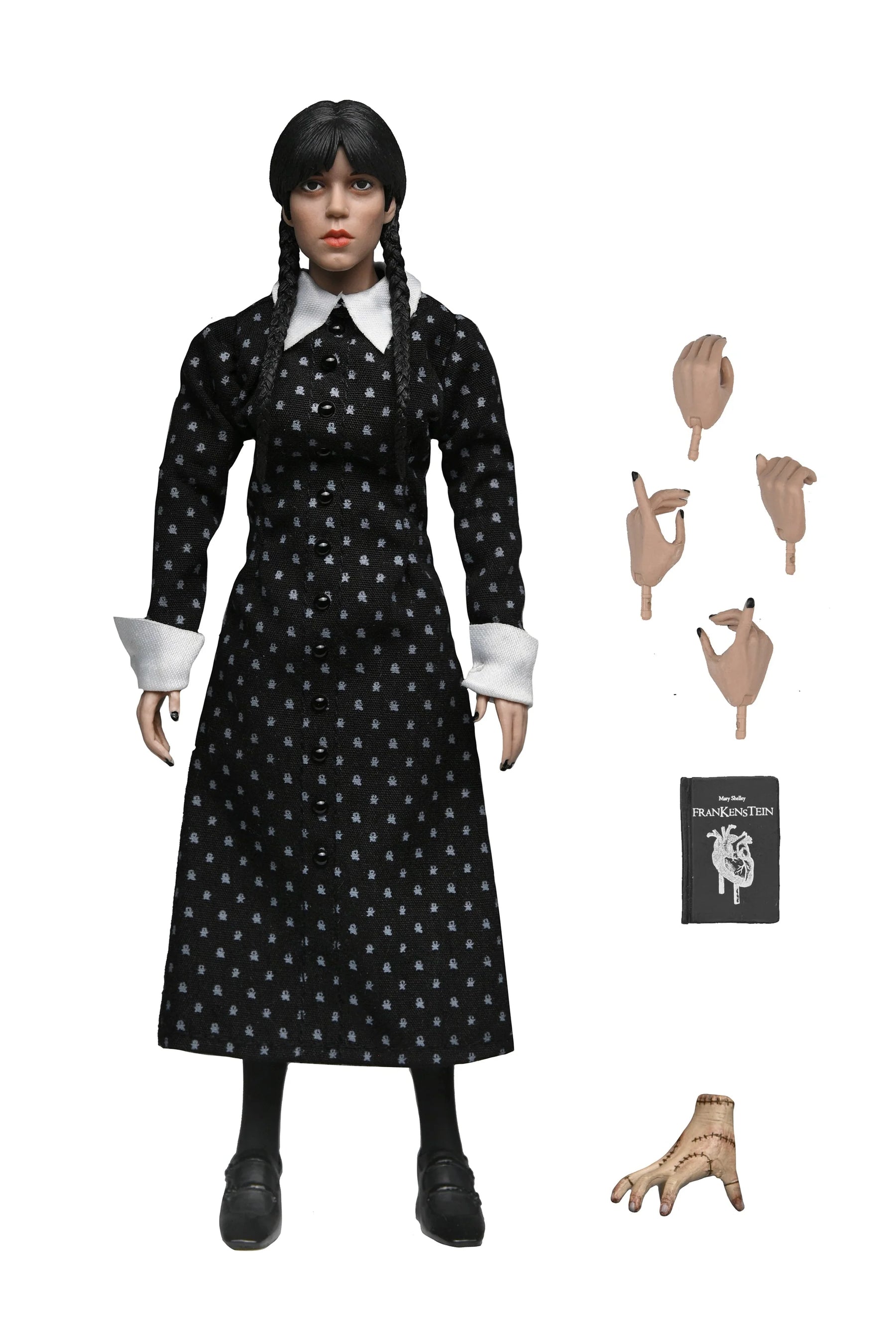 NECA - Wednesday - Wednesday Addams (Classic Dress) 8" Clothed Action Figure (Pre-Order Ships October 2025)