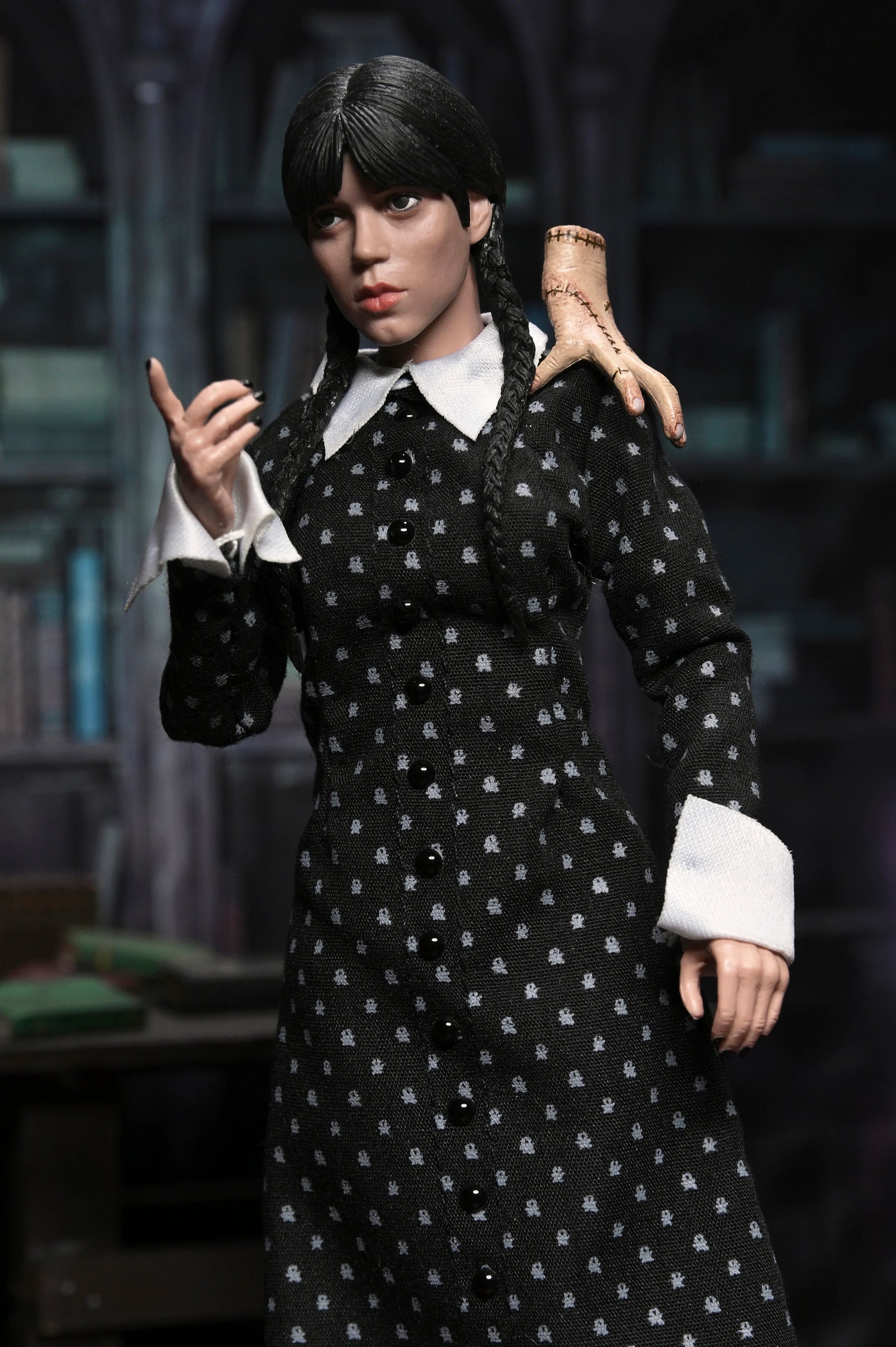 NECA - Wednesday - Wednesday Addams (Classic Dress) 8" Clothed Action Figure (Pre-Order Ships October 2025)