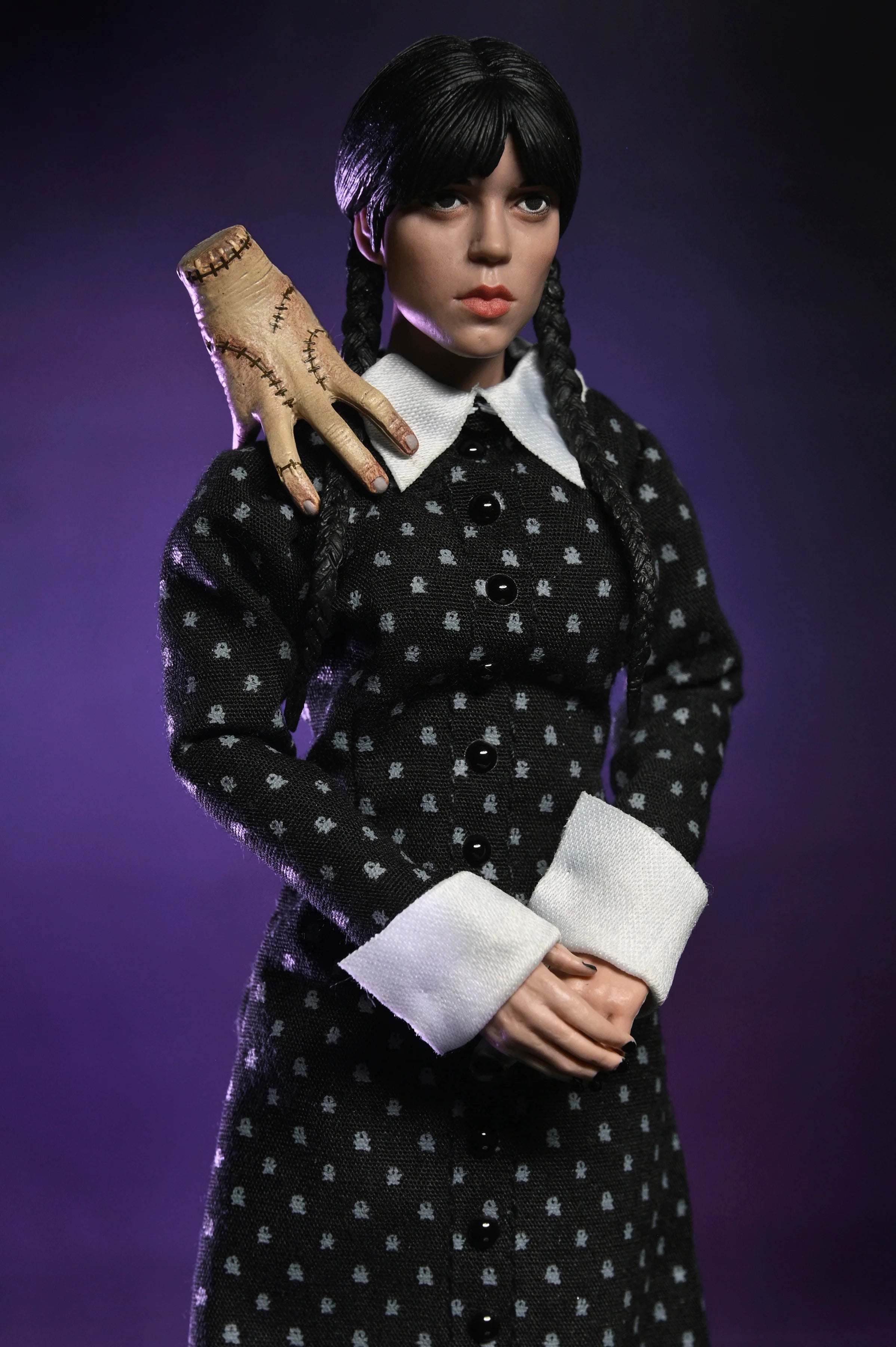 Damaged Package - NECA - Wednesday - Wednesday Addams (Classic Dress) 8" Clothed Action Figure