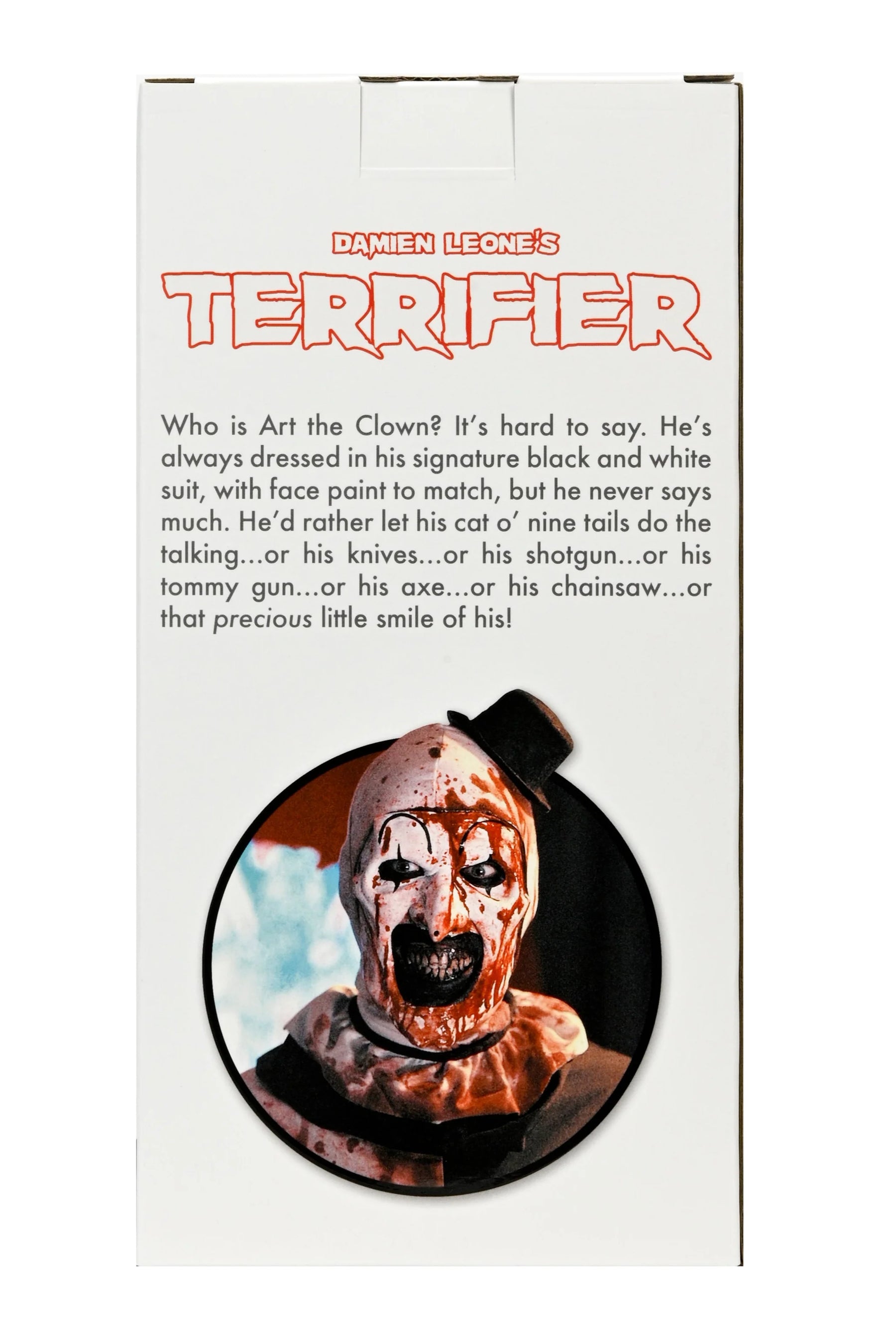 NECA - Terrifier - Art the Clown Head Knocker (Pre-Order Ships July 2025)