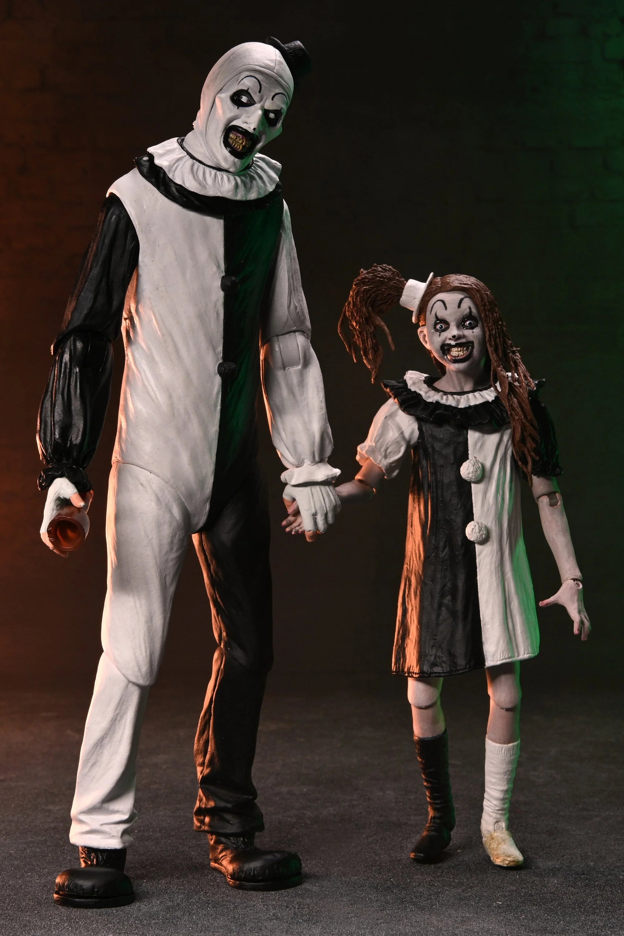 NECA - Terrifier 2 - Ultimate Art the Clown & The Little Pale Girl 7" Scale Action Figure 2-Pack (Pre-Order Ships September 2026)