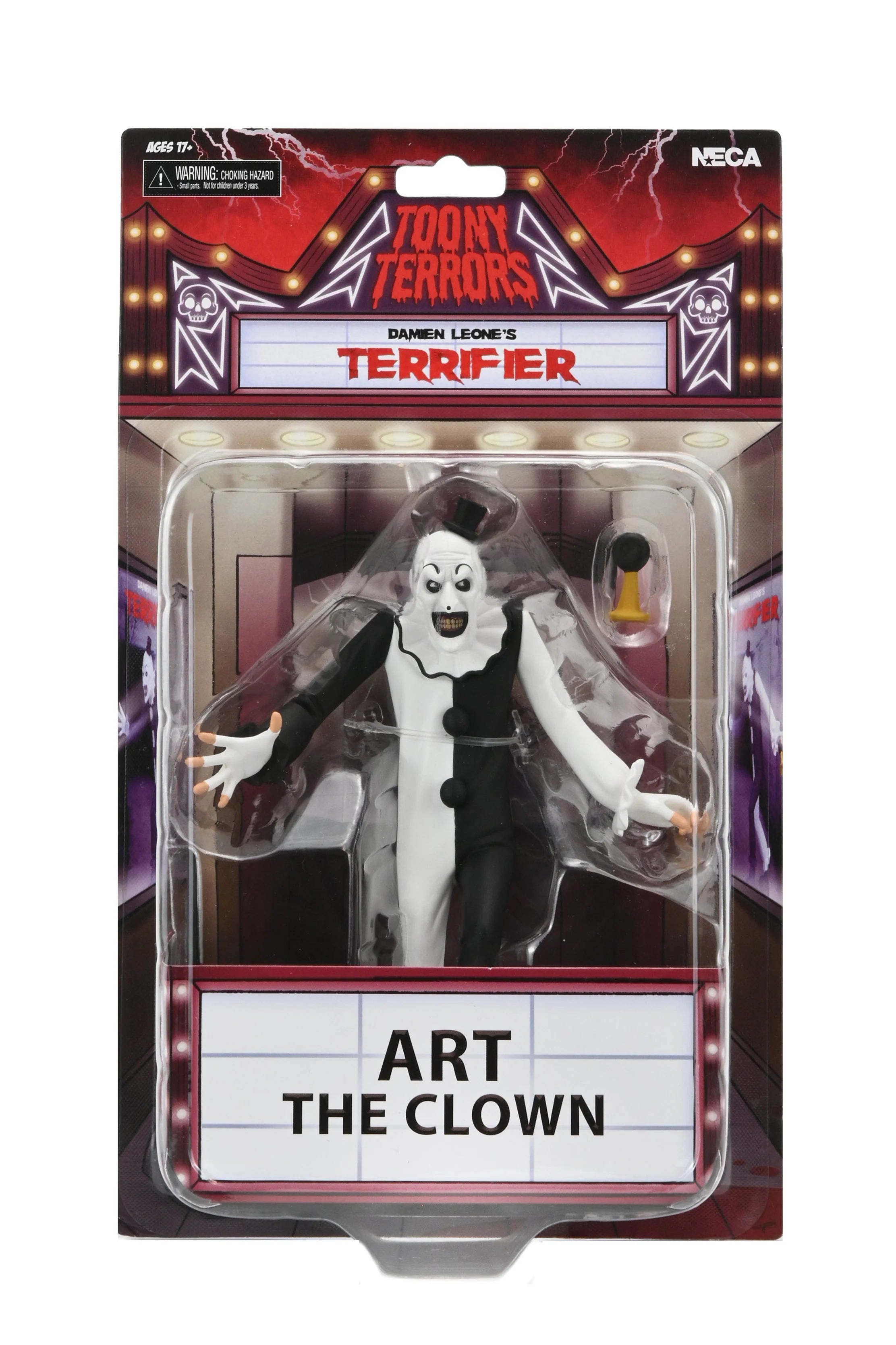 NECA - Toony Terrors - Terrifier: Art the Clown 6" Action Figure