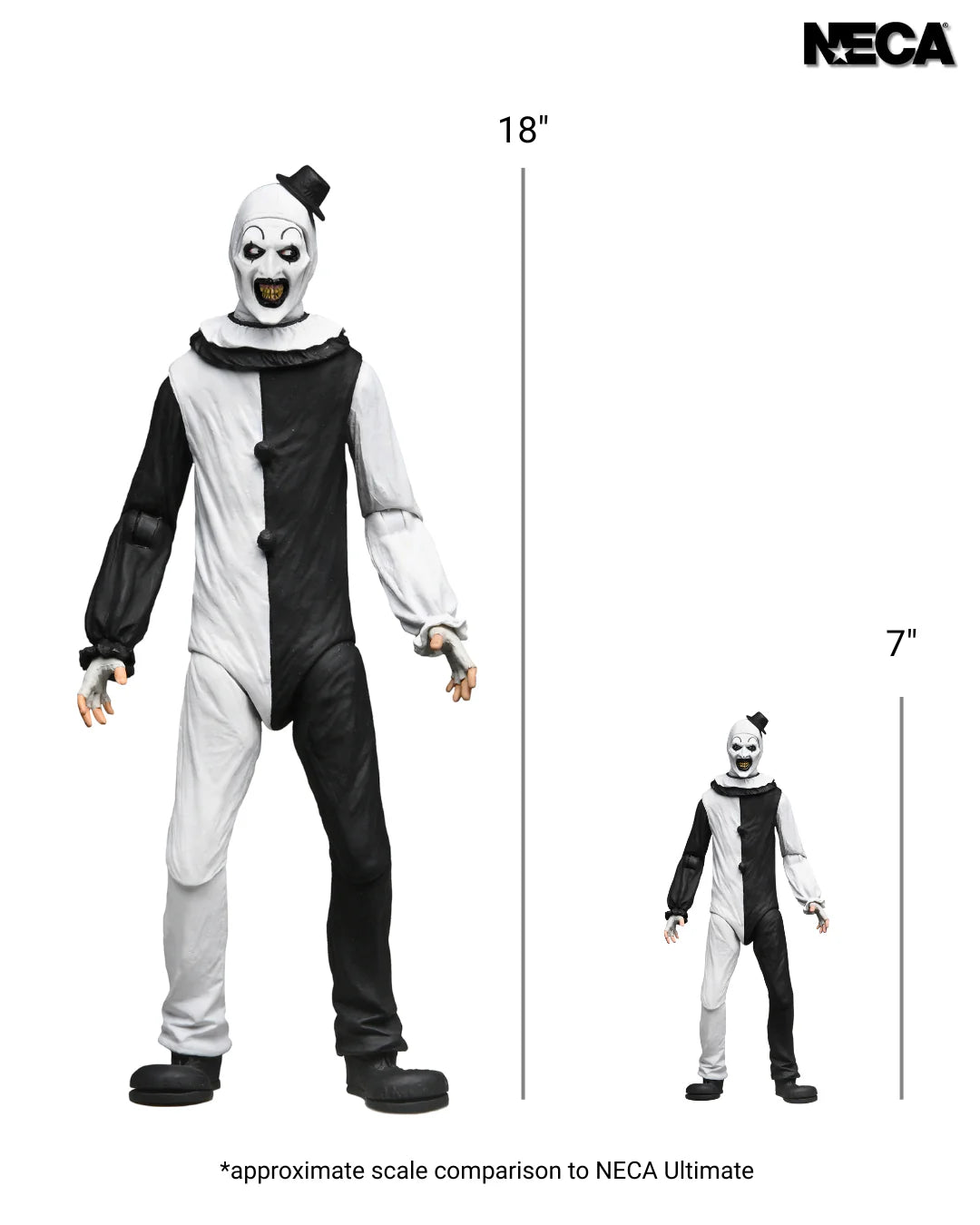 NECA - Terrifier - Art the Clown 1/4 Scale Action Figure (Pre-Order Ships April 2026)