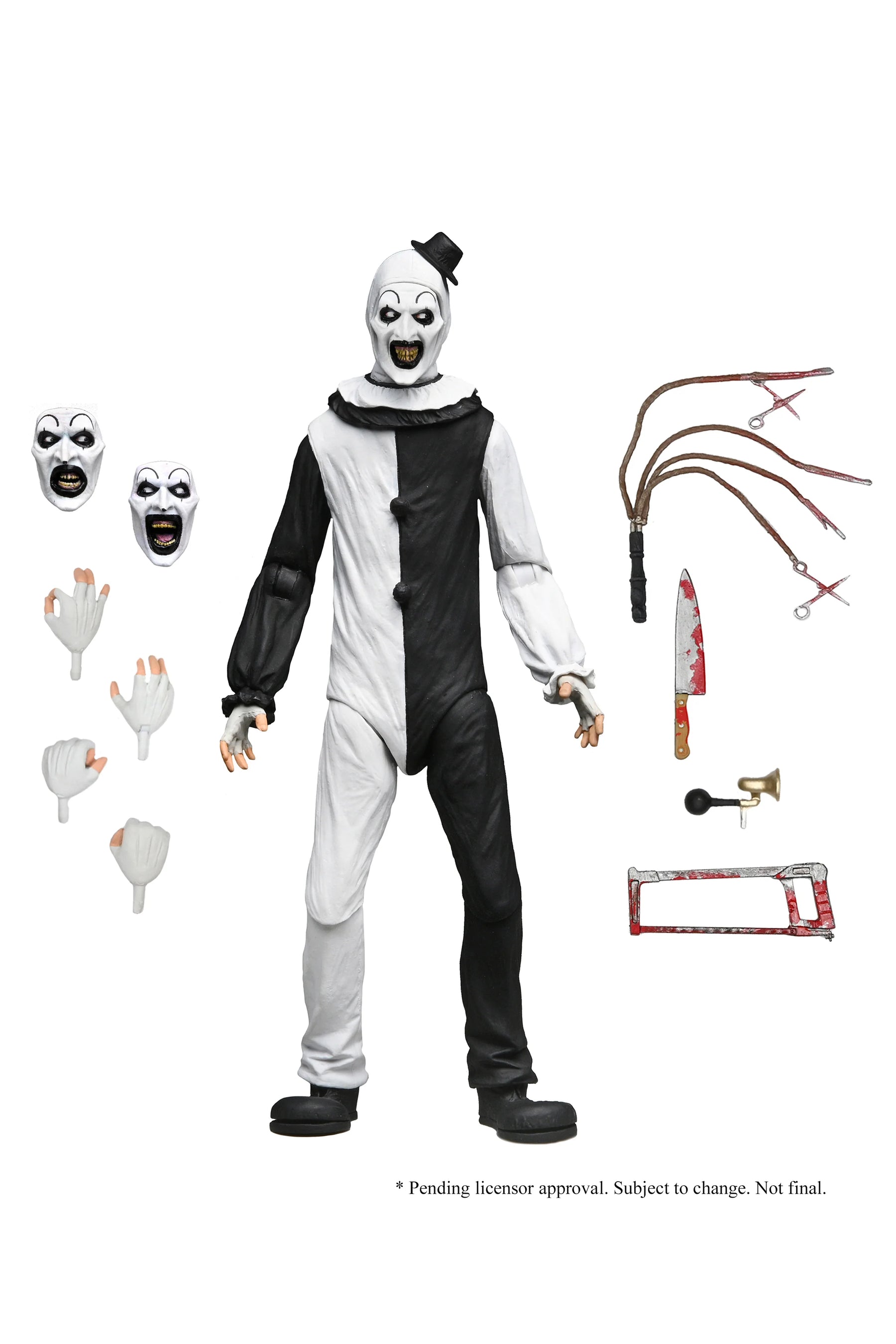 NECA - Terrifier - Art the Clown 1/4 Scale Action Figure (Pre-Order Ships April 2026)