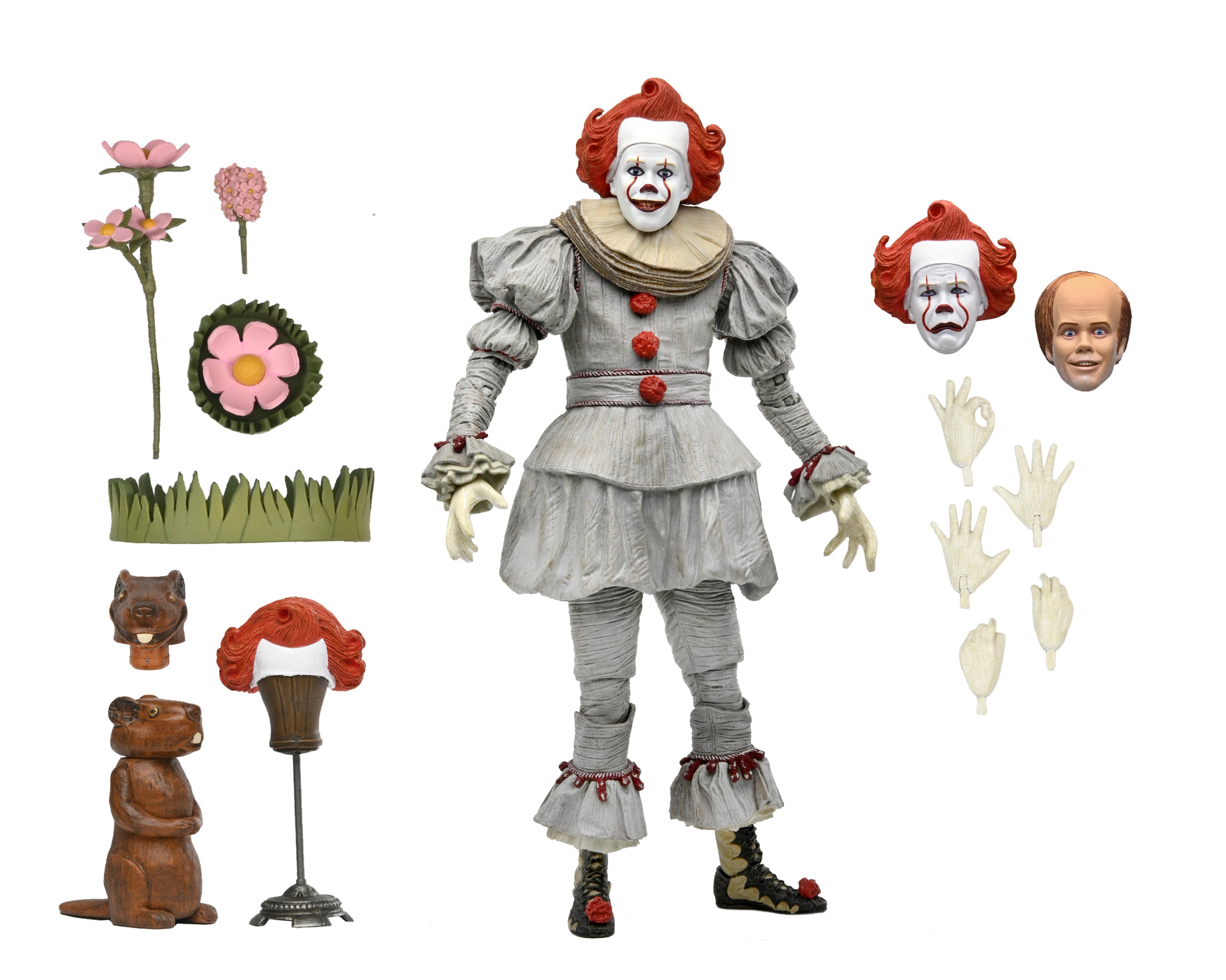 NECA - IT: Welcome to Derry - Ultimate Bob Gray as Pennywise 7" Scale Action Figure (Pre-Order Ships April 2026)