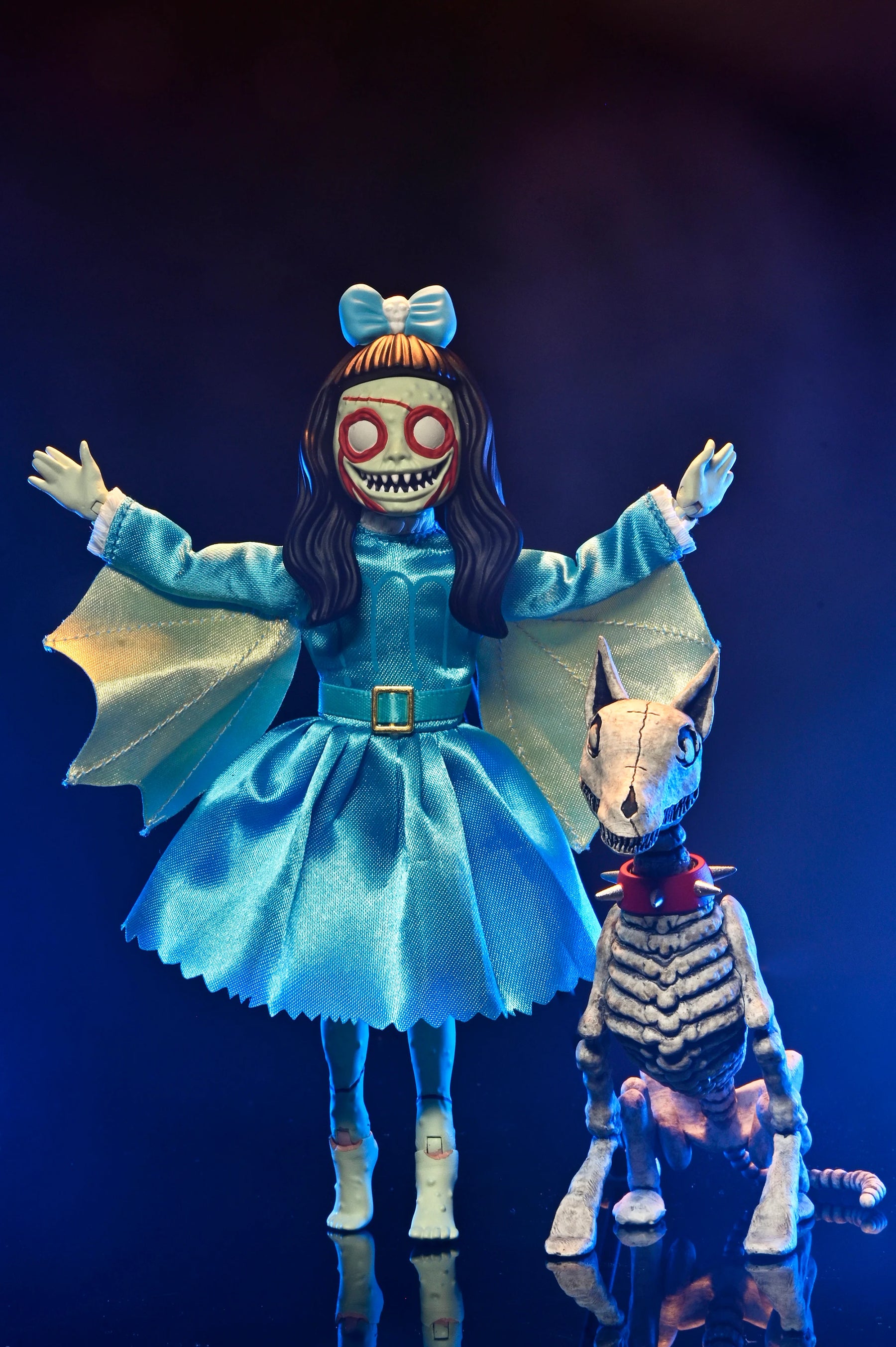 NECA - The Beauty of Horror - Ghouliana & Poppet 8" Scale Clothed Action Figure (Pre-Order Ships November 2025)
