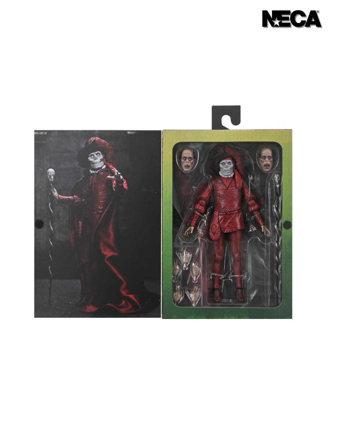 NECA - Universal Monsters - Phantom of the Opera (1925) - Ultimate Masque of the Red Death 7" Scale Action Figure