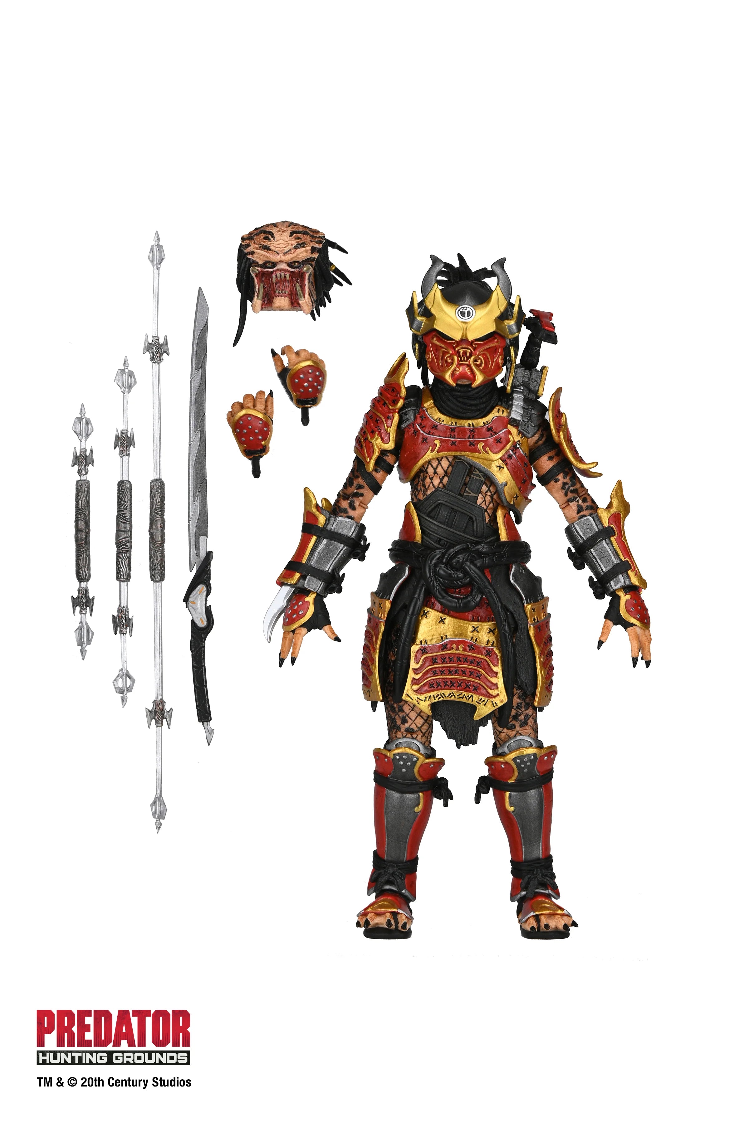 NECA - Predator: Hunting Grounds - Ultimate Samurai Predator Action Figure