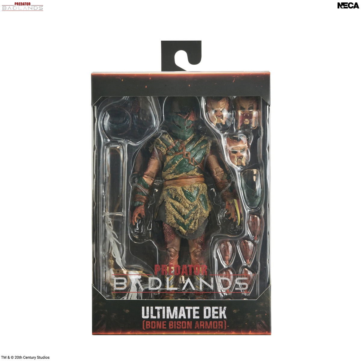 NECA - Predator: Badlands - Ultimate Dek (Bone Bison Armor) 7" Scale Action Figure