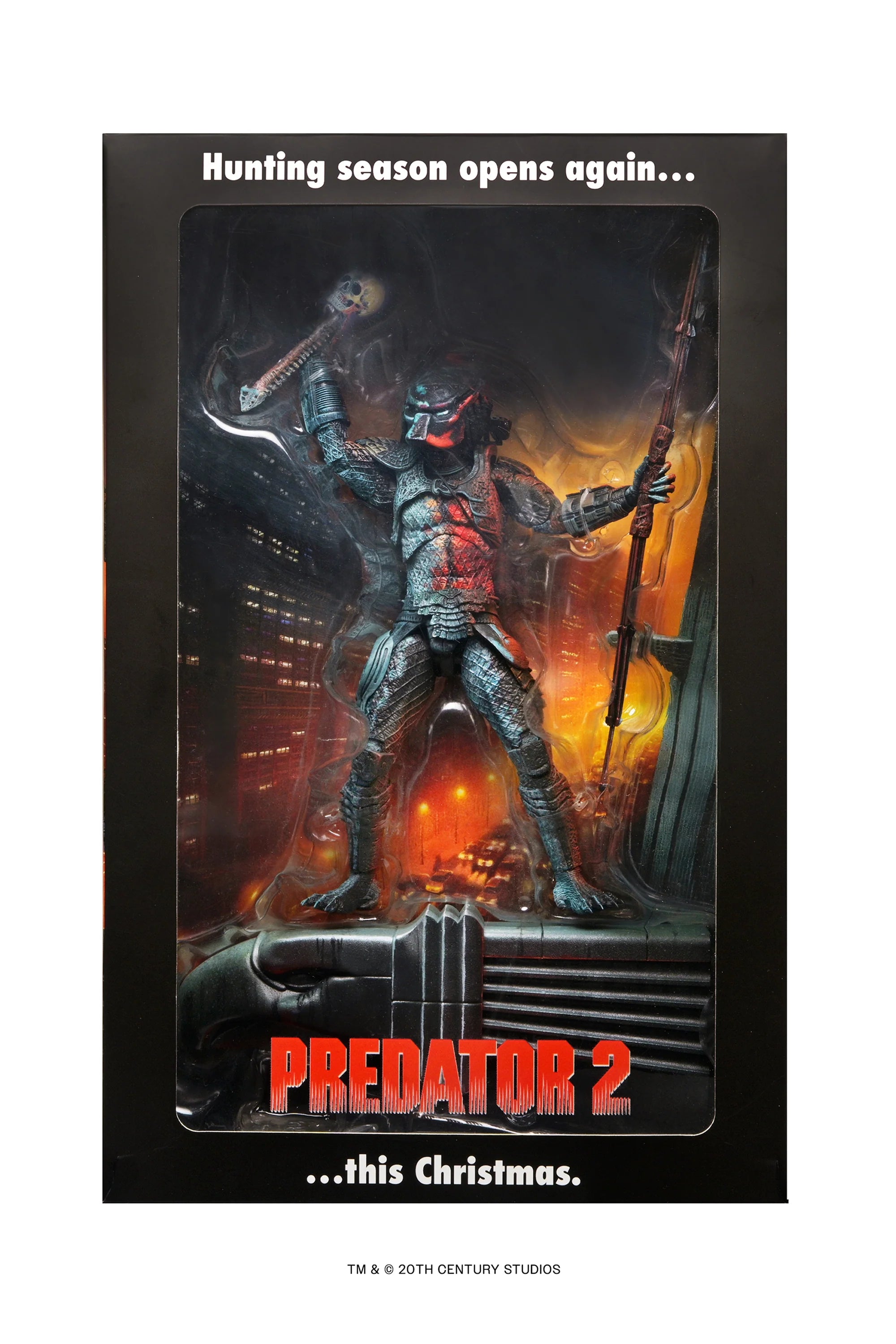 NECA - Predator 2 - City Hunter (Poster Series) 7" Scale Display Piece (Pre-Order Ships August 2026)