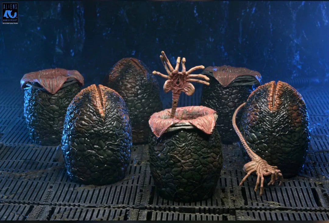 NECA - Aliens: 40th Anniversary Carton of Alien Eggs Accessory 6-Pack (Pre-Order Ships September 2026)