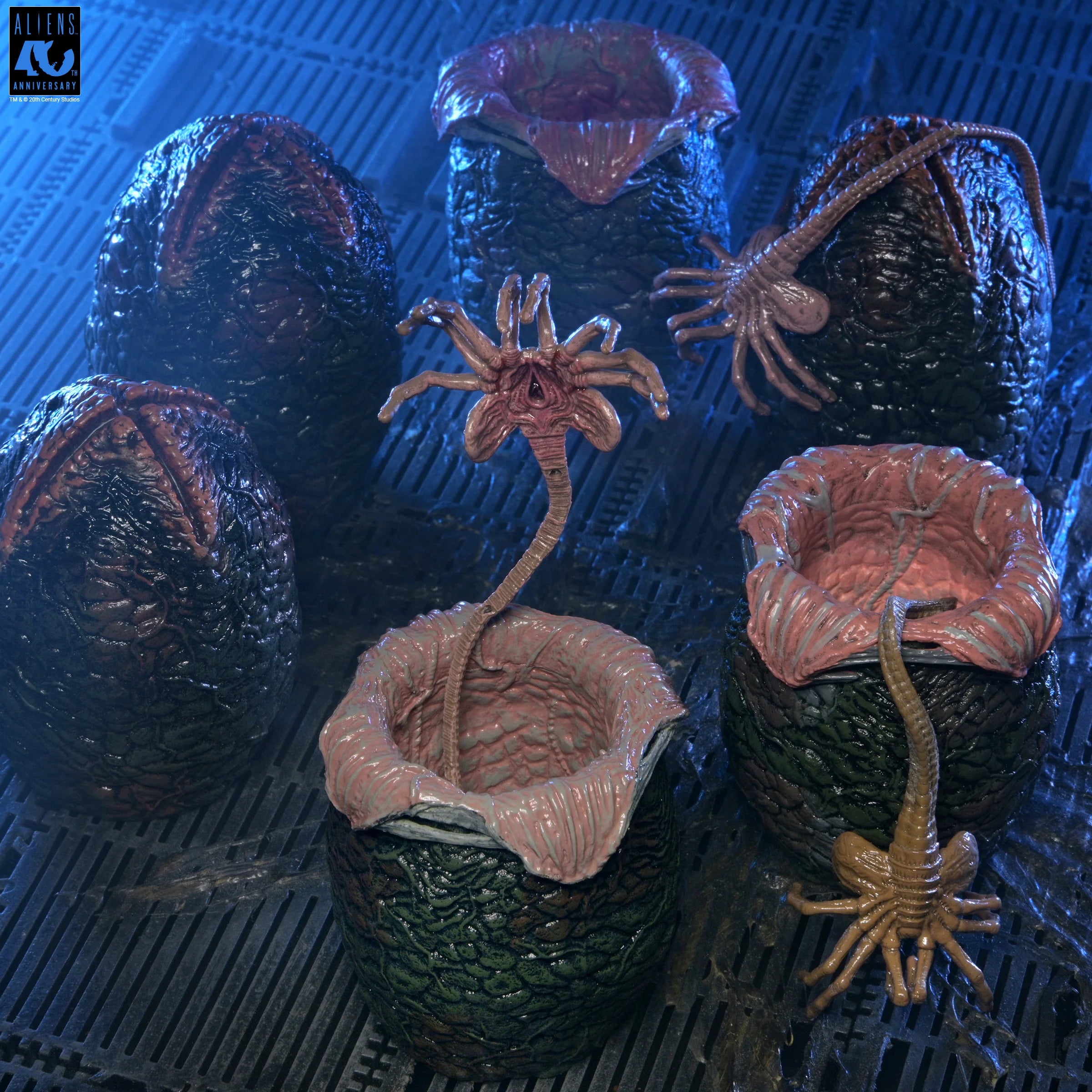 NECA - Aliens: 40th Anniversary Carton of Alien Eggs Accessory 6-Pack (Pre-Order Ships September 2026)