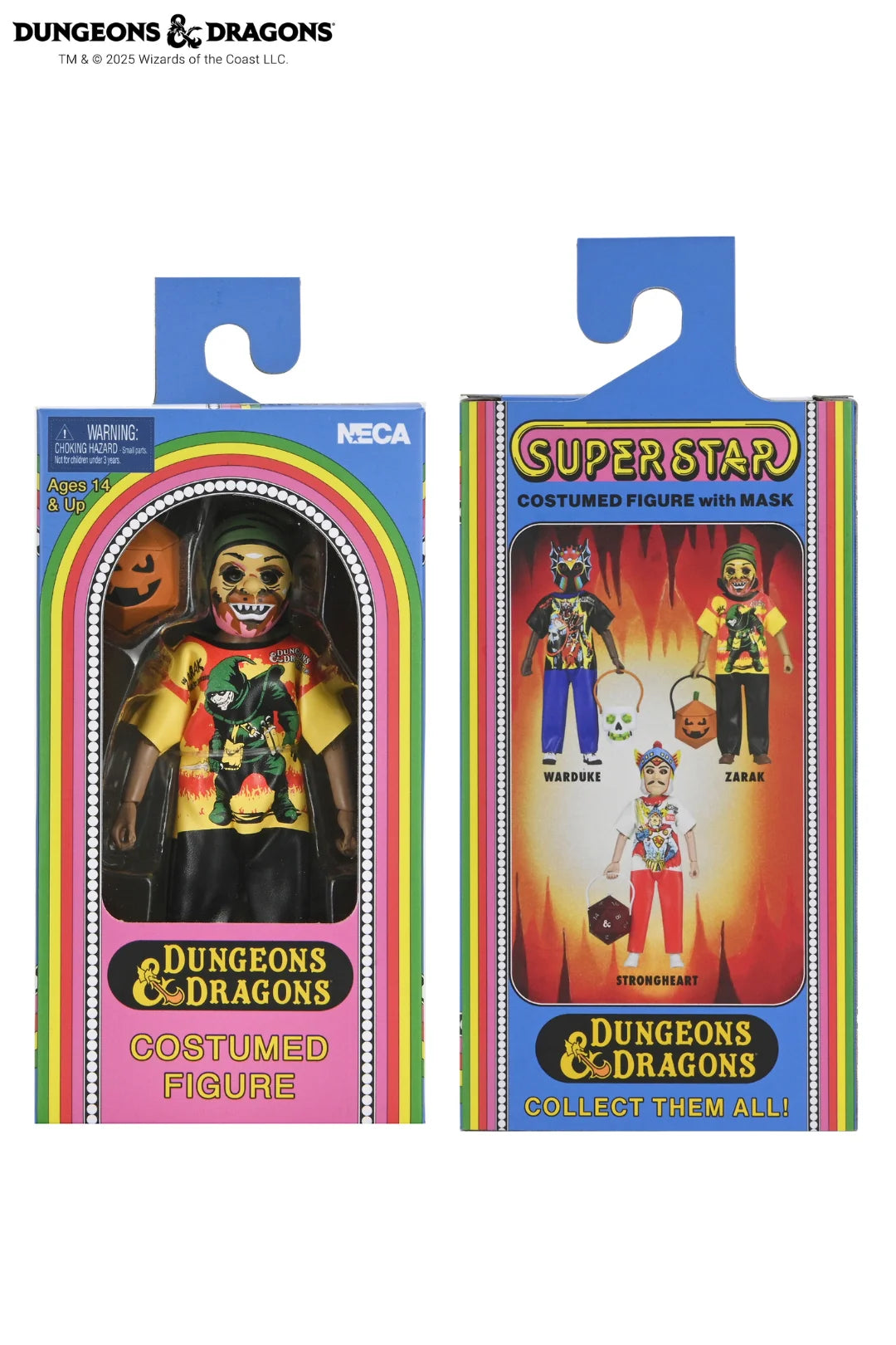 NECA - Ben Cooper Costume Kids Collection - Dungeons & Dragons Clothed Action Figure Set of 3