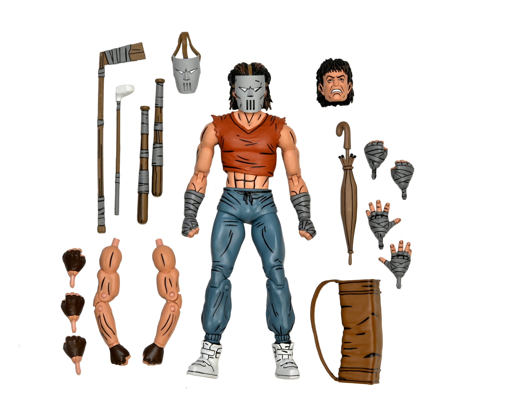NECA - TMNT: Mirage Comics - Ultimate Casey Jones in Red Shirt 6" Action Figure